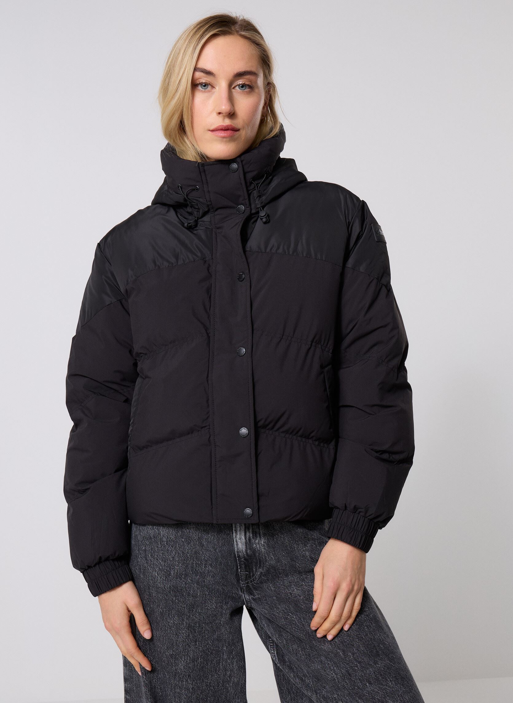 Vêtements Schott Doudoune Courte Bi Matiere Schott BAYLEEW pour Femme