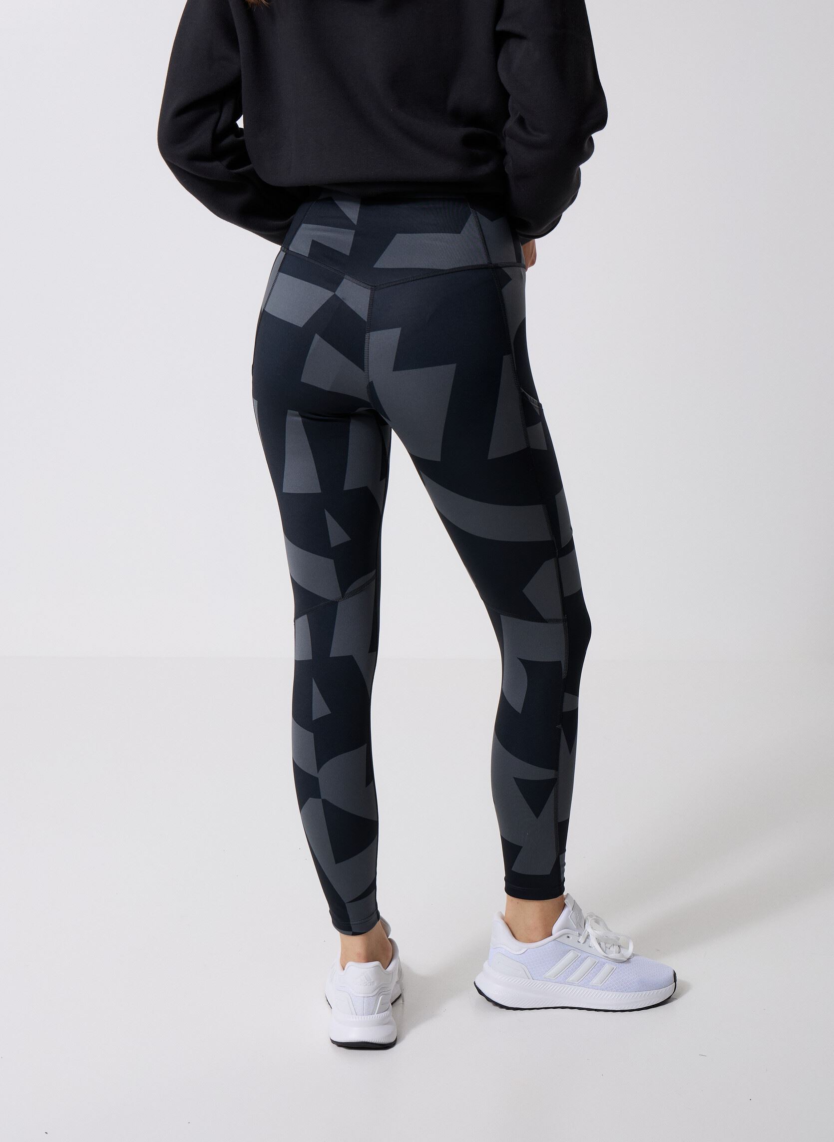 Leggings W Mt Tights Aop femme noir adidas performance Leggings W Mt Tights Aop femme noir Carbon/Black