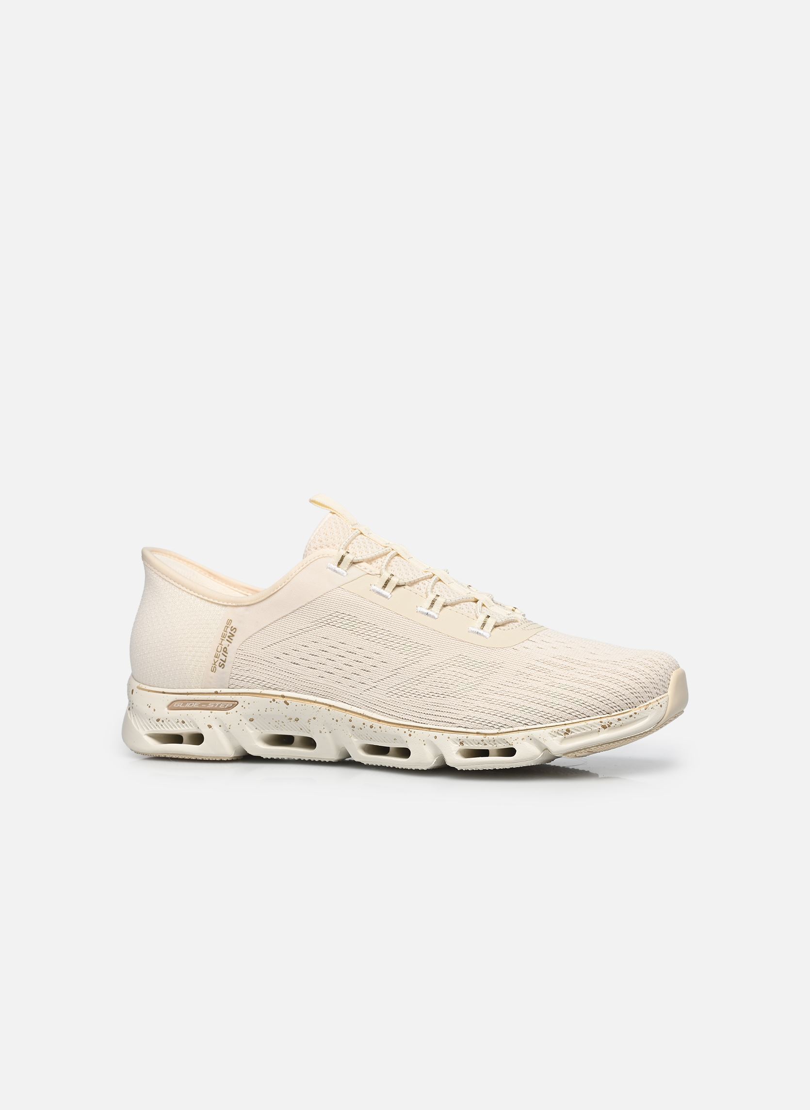 Baskets SLIP-INS - Glide-Step Gratify - Pace femme beige Skechers Baskets SLIP-INS - Glide-Step Gratify - Pace femme beige NTGD