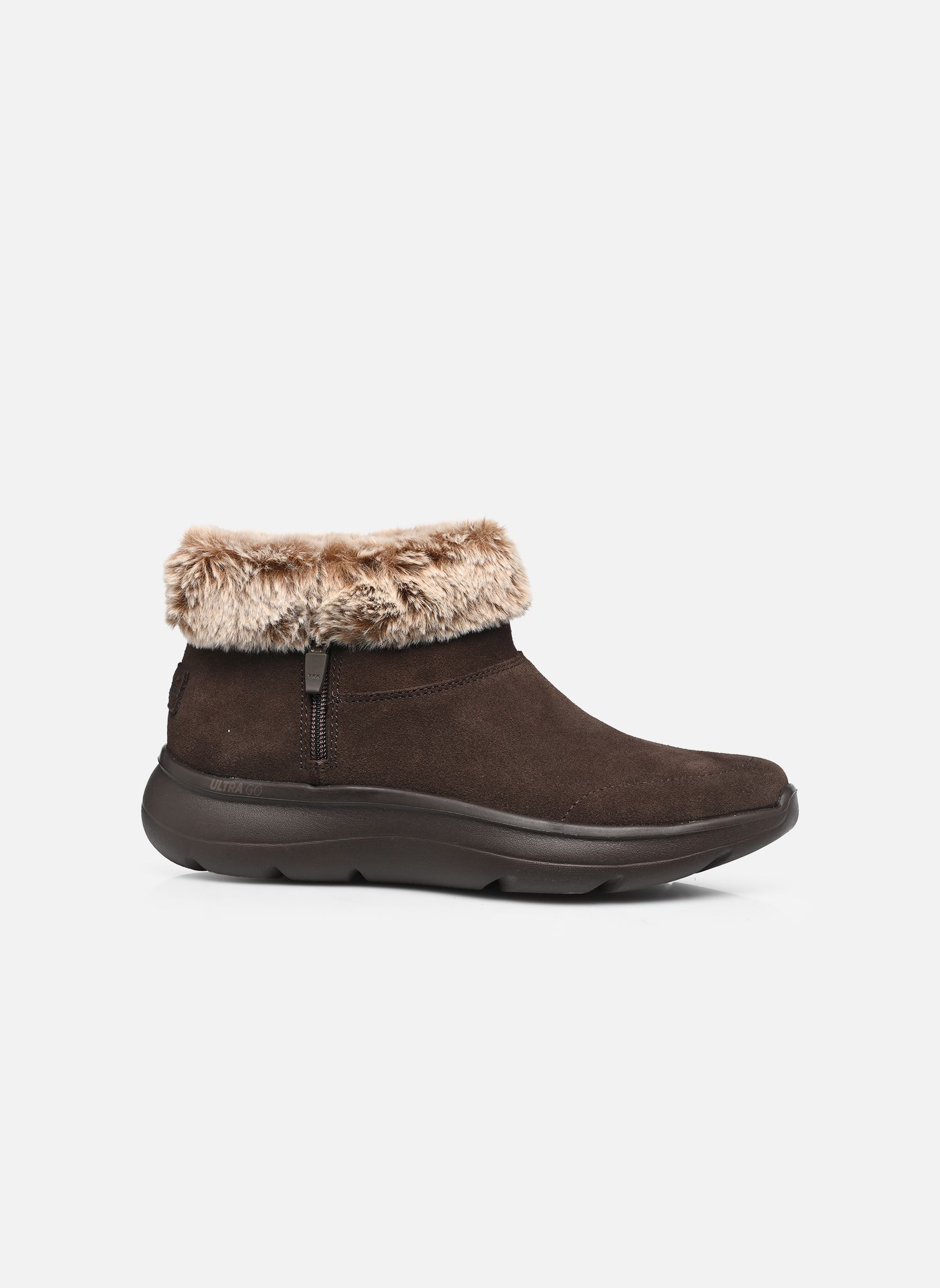 Bottines fourrées On-The-Go Encore - Snow-Cappe femme marron Skechers Bottines fourrées On-The-Go Encore - Snow-Cappe femme marron CHOC