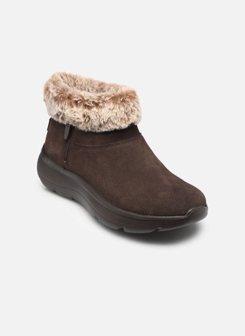 Skechers Bottines fourrées On-The-Go Encore - Snow-Cappe femme marron