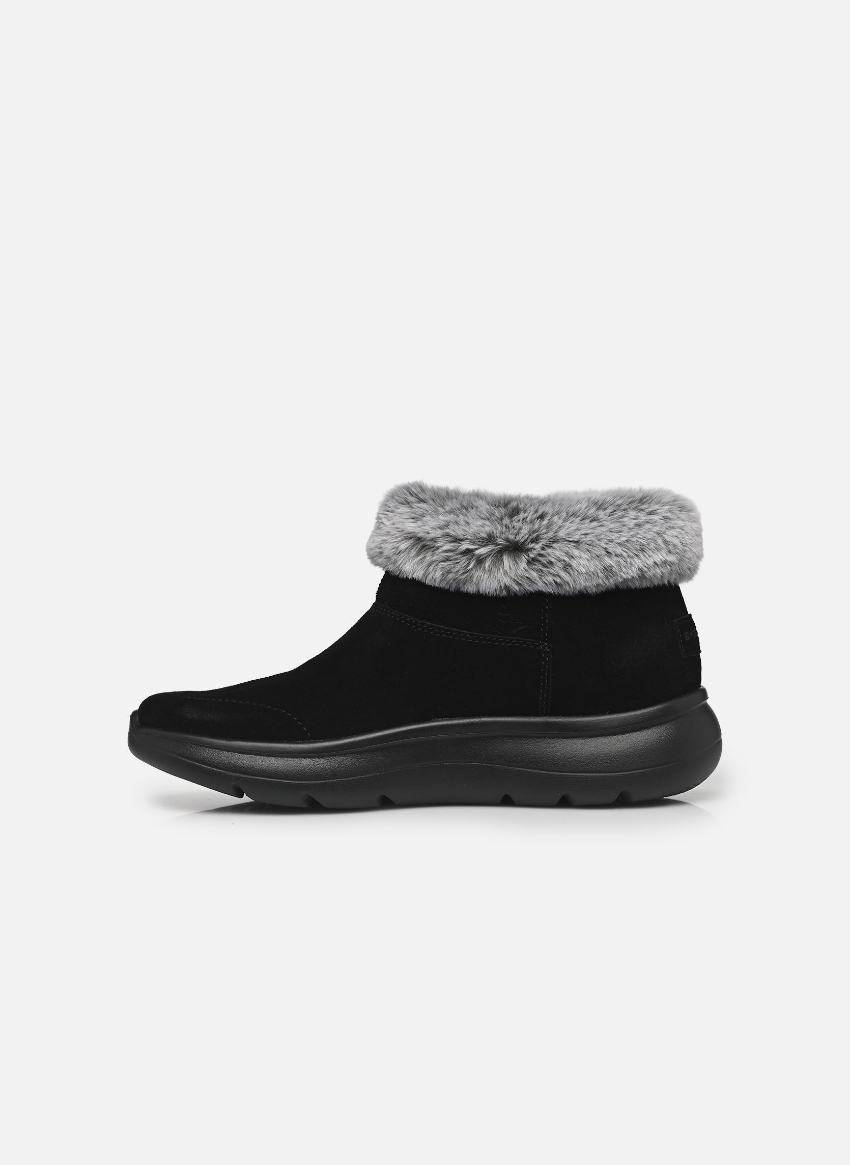 Bottines fourrées On-The-Go Encore - Snow-Cappe femme noir Skechers Bottines fourrées On-The-Go Encore - Snow-Cappe femme noir BKGY