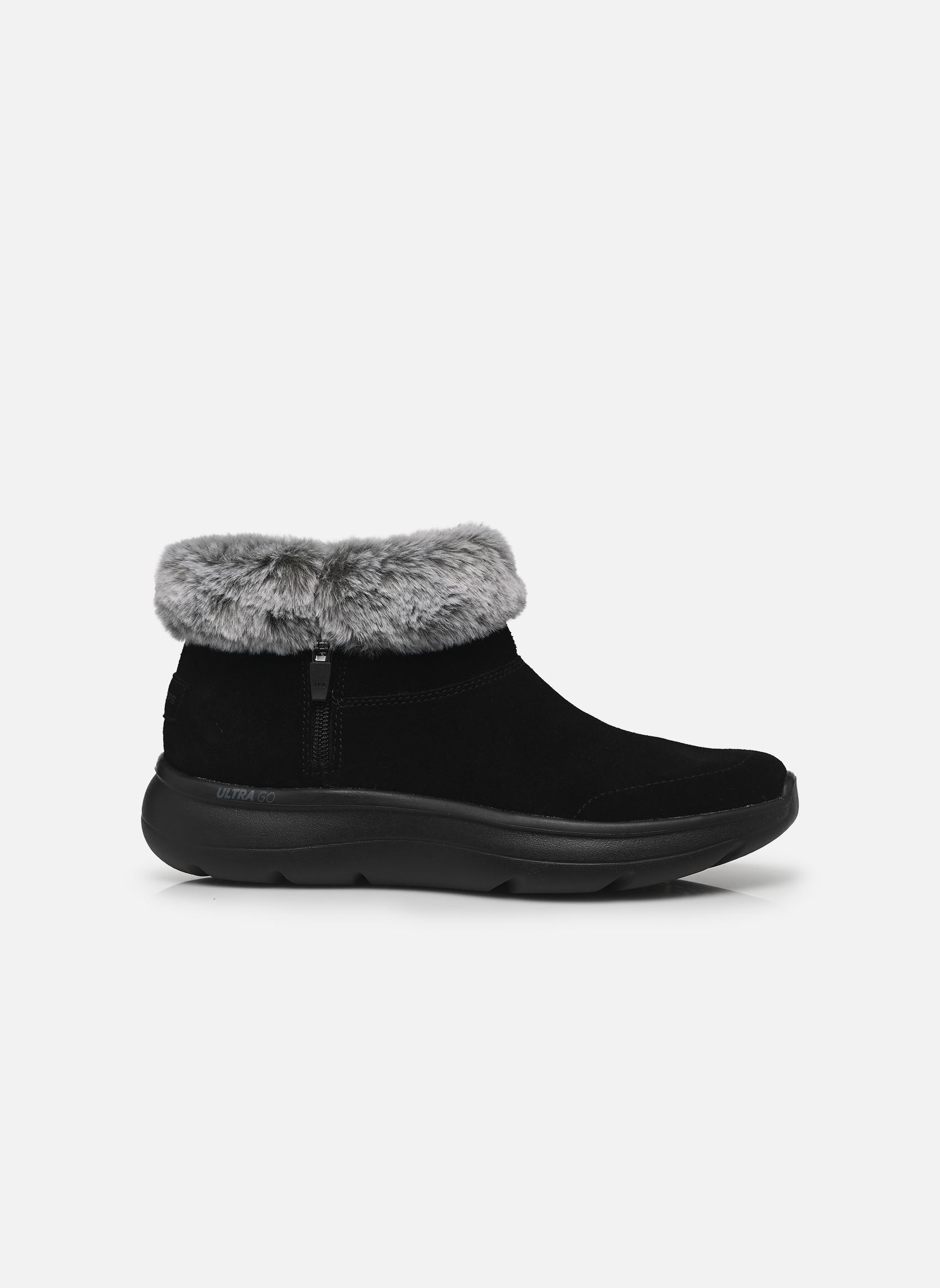 Bottines fourrées On-The-Go Encore - Snow-Cappe femme noir Skechers Bottines fourrées On-The-Go Encore - Snow-Cappe femme noir BKGY