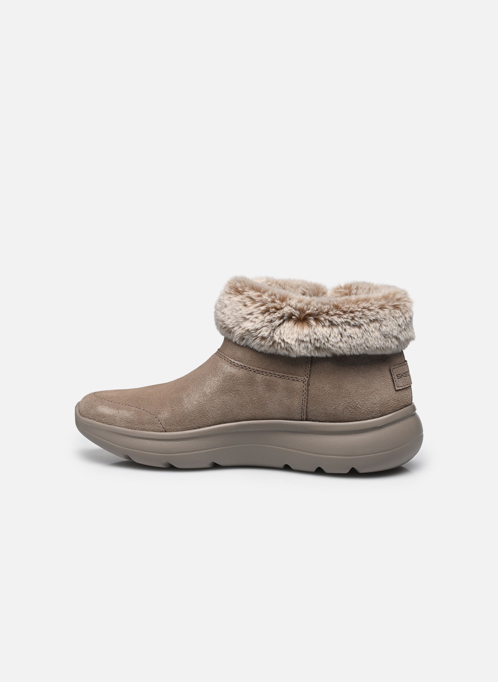 Bottines fourrées On-The-Go Encore - Snow-Cappe femme marron Skechers Bottines fourrées On-The-Go Encore - Snow-Cappe femme marron DKTP