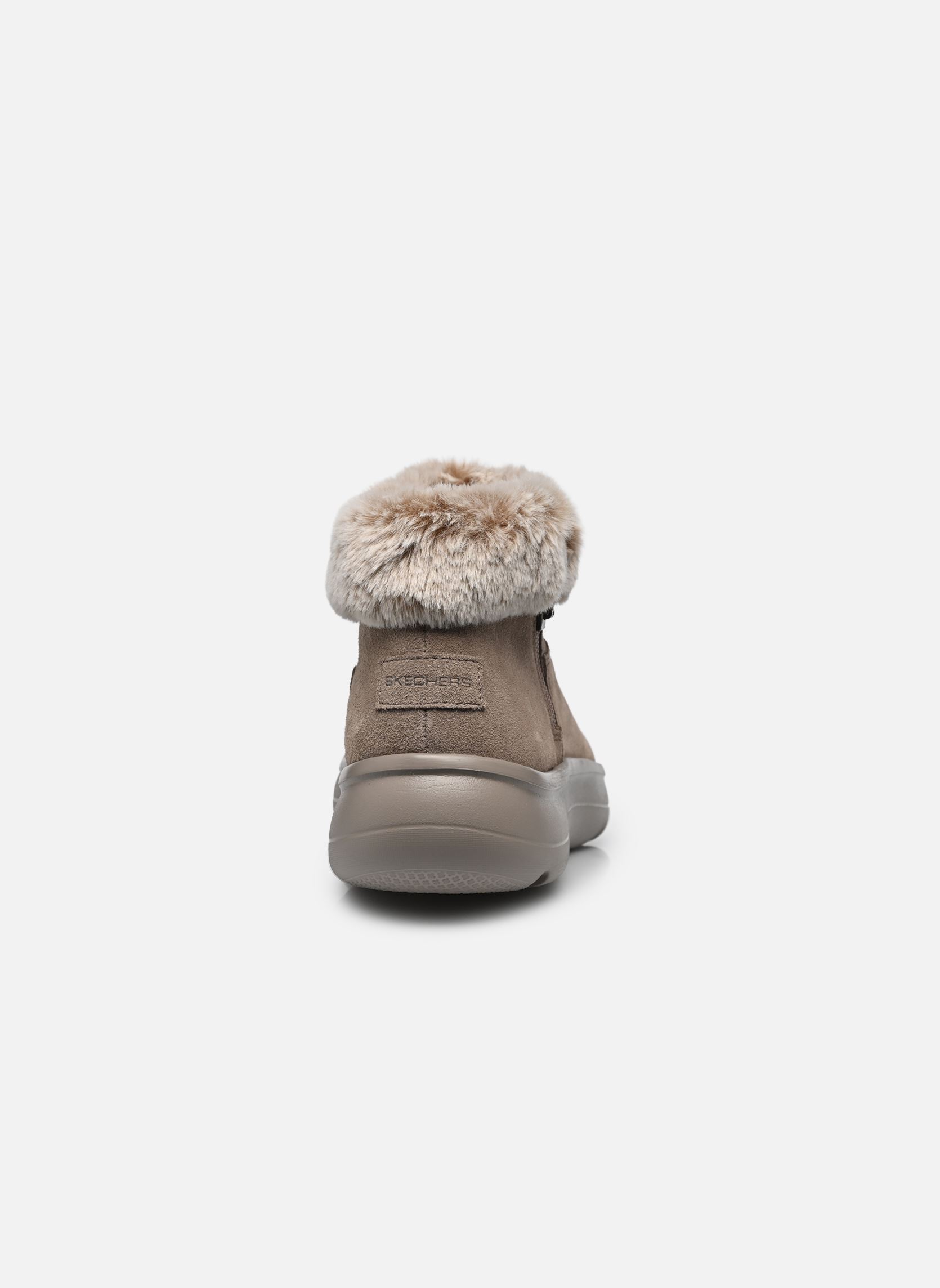 Bottines fourrées On-The-Go Encore - Snow-Cappe femme marron Skechers Bottines fourrées On-The-Go Encore - Snow-Cappe femme marron DKTP