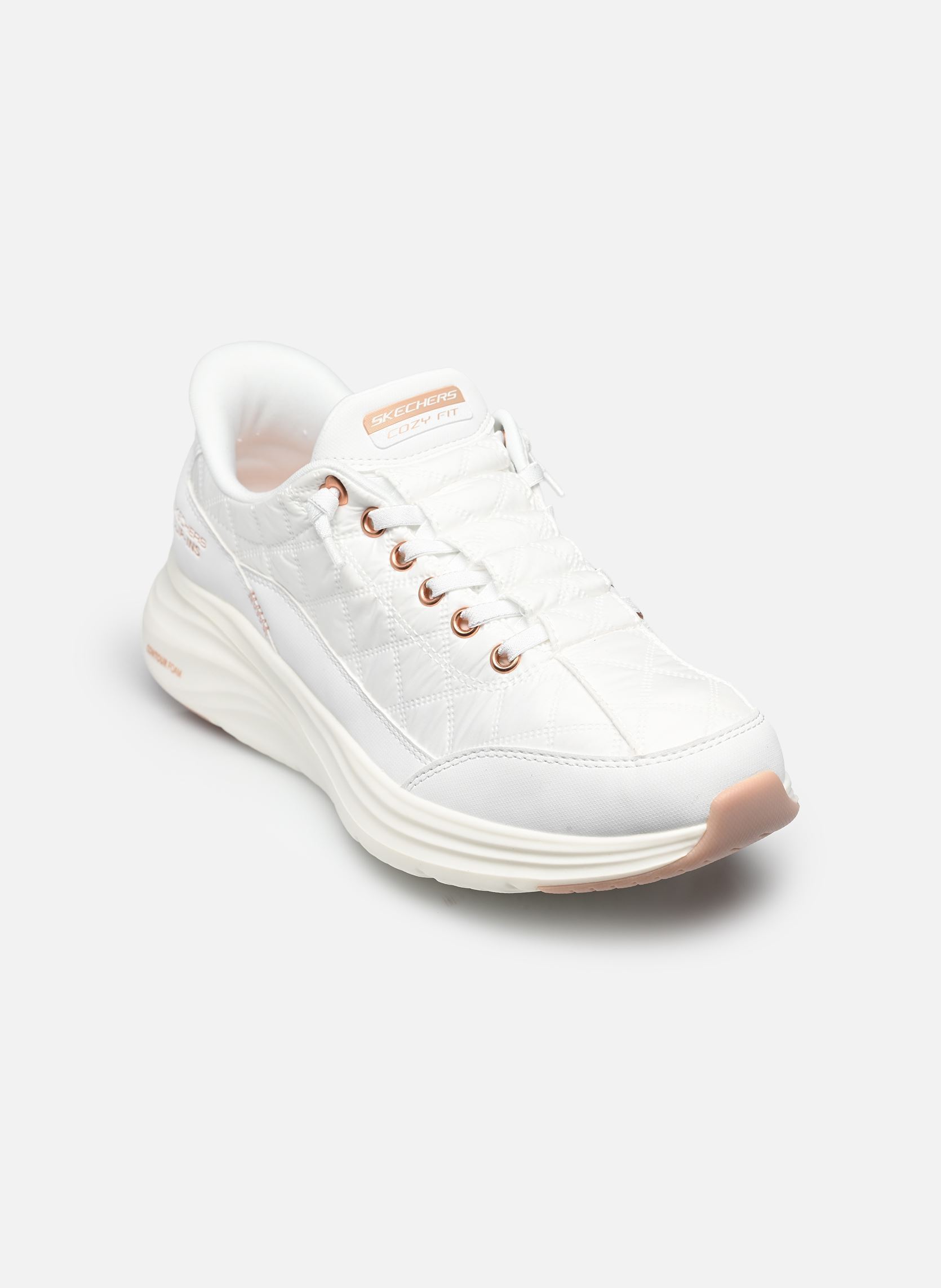 Baskets Skechers ZAPATILLAS CONTOUR FOAM GOLDEN HOUR 150413 BLANCO - vue 2