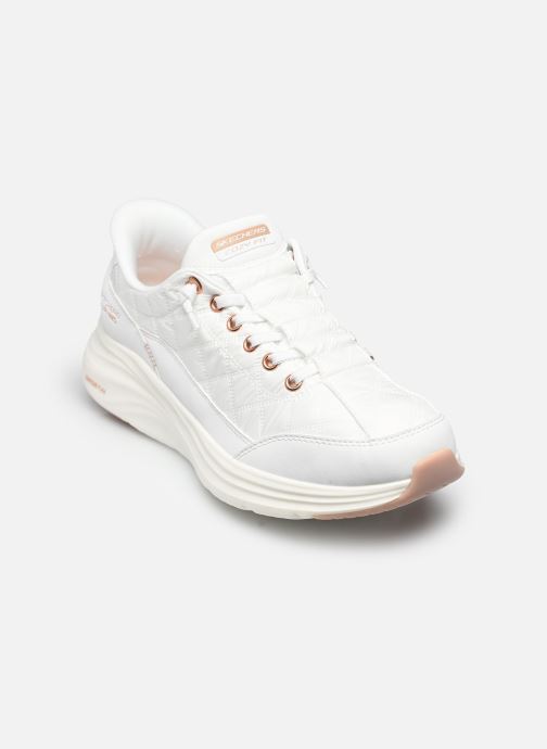 Skechers Baskets SLIP-INS - Contour Foam - Golden Hour femme blanc