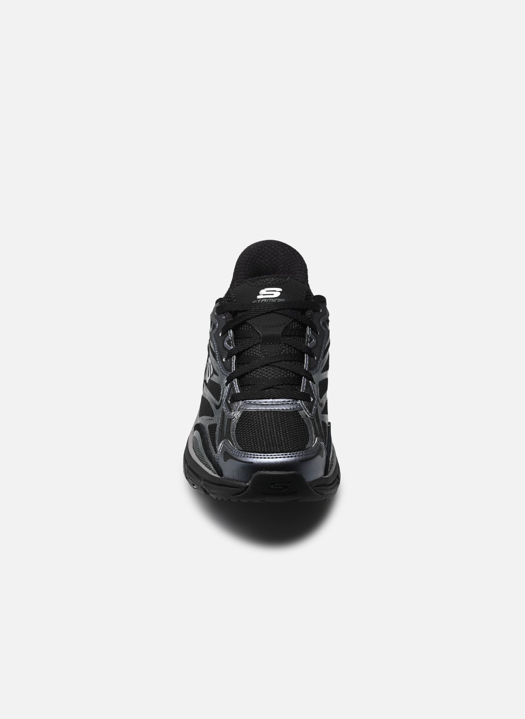 Niedrige Sneaker SLIP-INS - Stamina Sport damen schwarz Skechers Niedrige Sneaker SLIP-INS - Stamina Sport damen schwarz BLK
