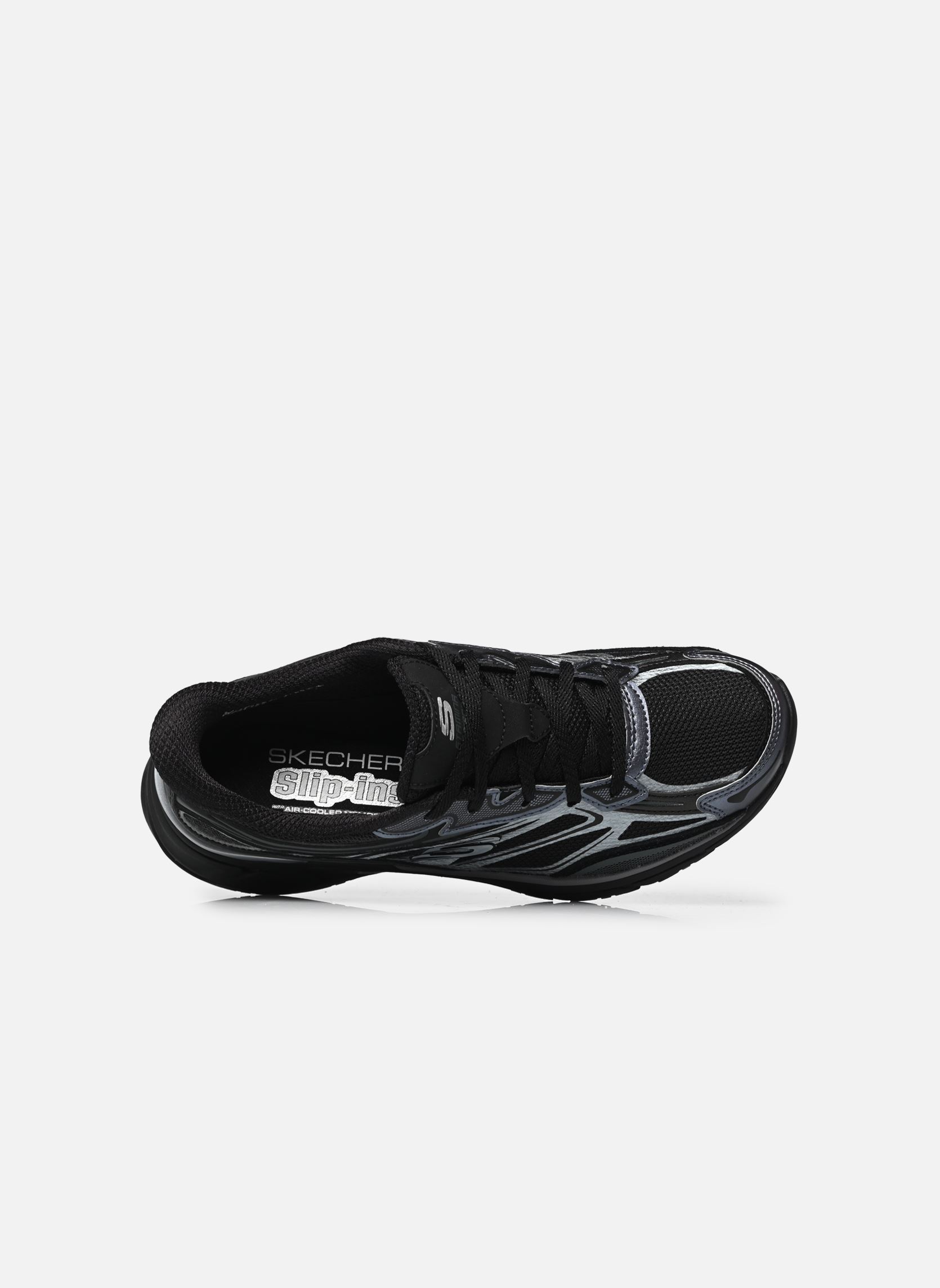Niedrige Sneaker SLIP-INS - Stamina Sport damen schwarz Skechers Niedrige Sneaker SLIP-INS - Stamina Sport damen schwarz BLK