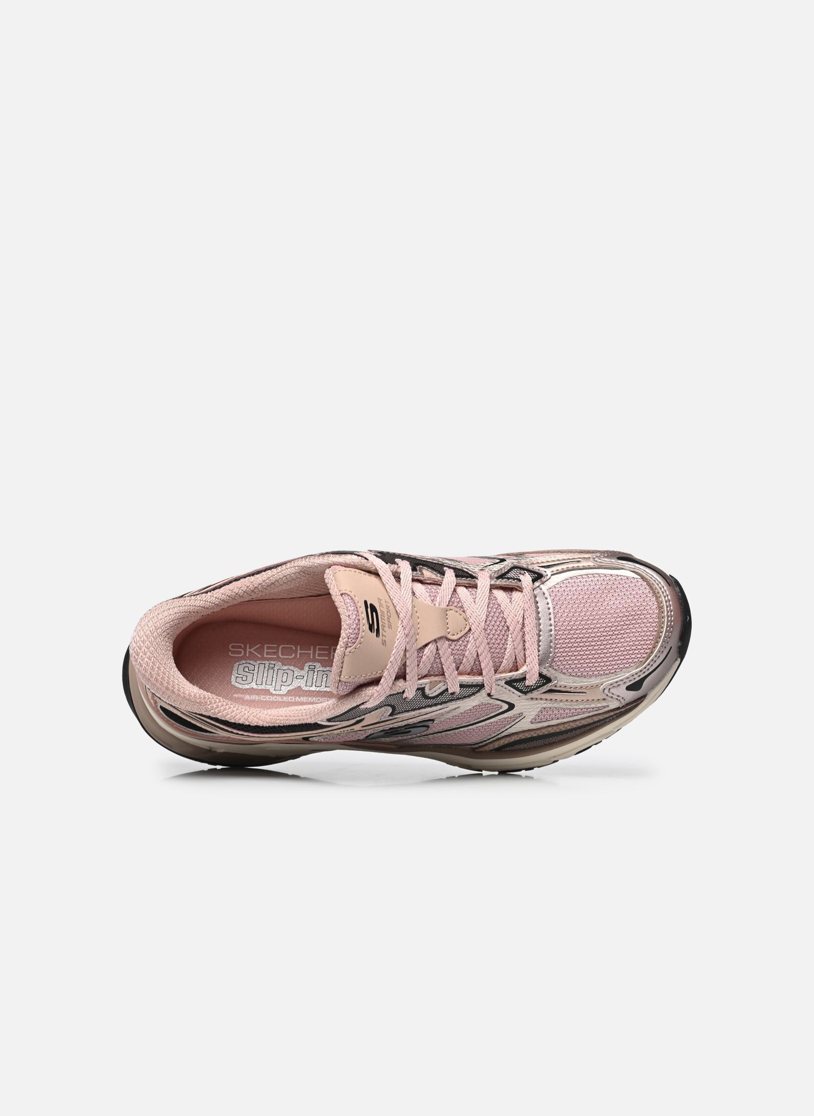 Niedrige Sneaker SLIP-INS - Stamina Sport damen rosa Skechers Niedrige Sneaker SLIP-INS - Stamina Sport damen rosa ROS