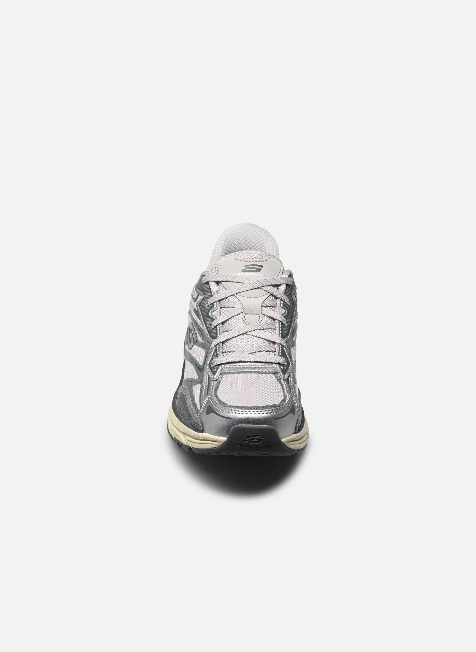 Niedrige Sneaker SLIP-INS - Stamina Sport damen grau Skechers Niedrige Sneaker SLIP-INS - Stamina Sport damen grau SIL