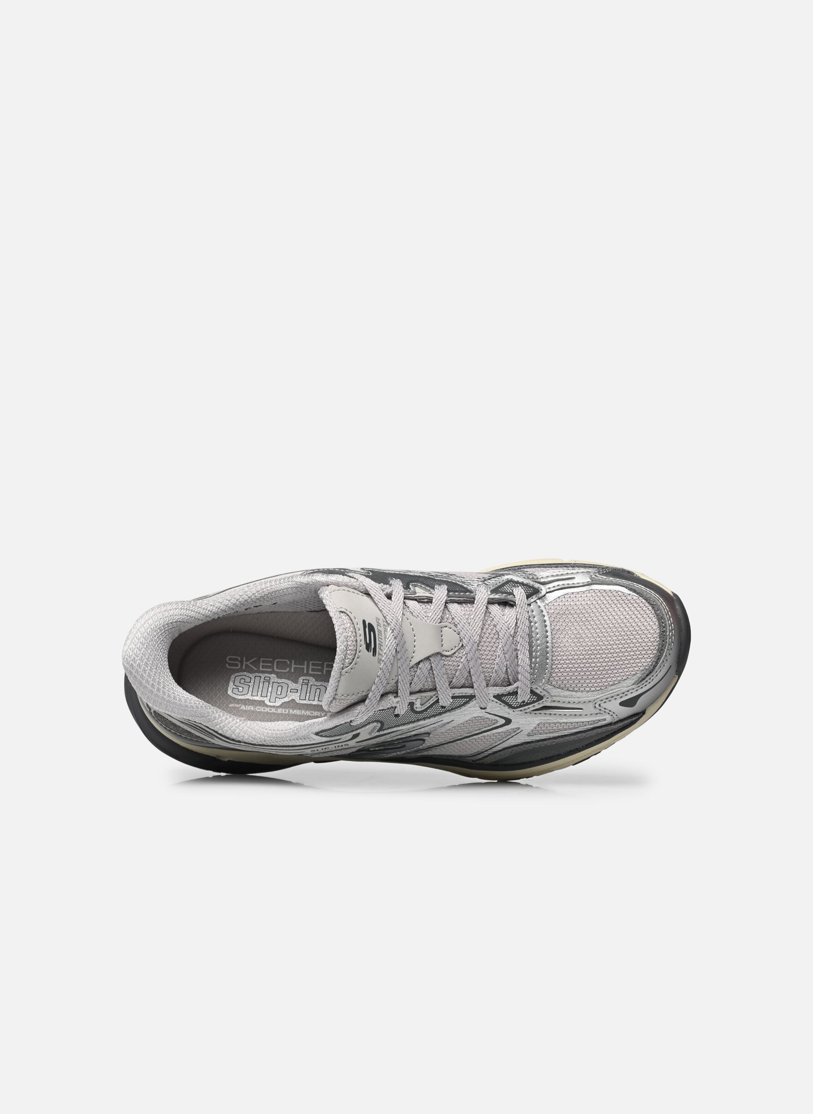 Niedrige Sneaker SLIP-INS - Stamina Sport damen grau Skechers Niedrige Sneaker SLIP-INS - Stamina Sport damen grau SIL