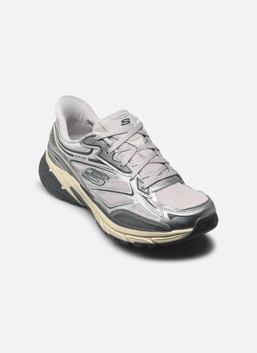 Skechers Baskets basses SLIP-INS - Stamina Sport femme gris