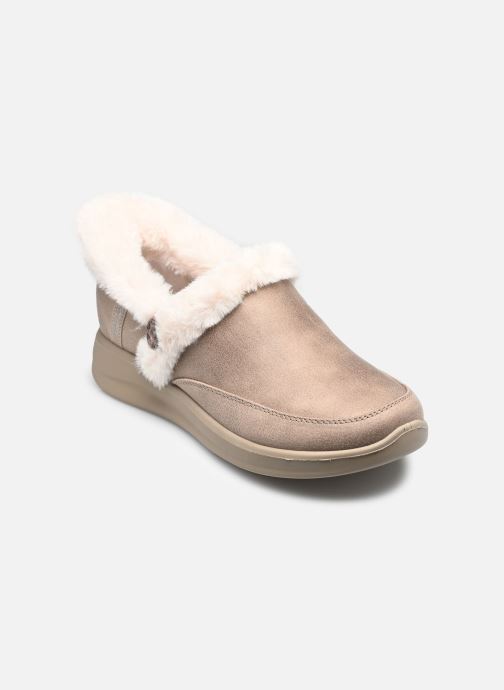 Skechers Chaussons SLIP-INS - Cozy Escape femme marron