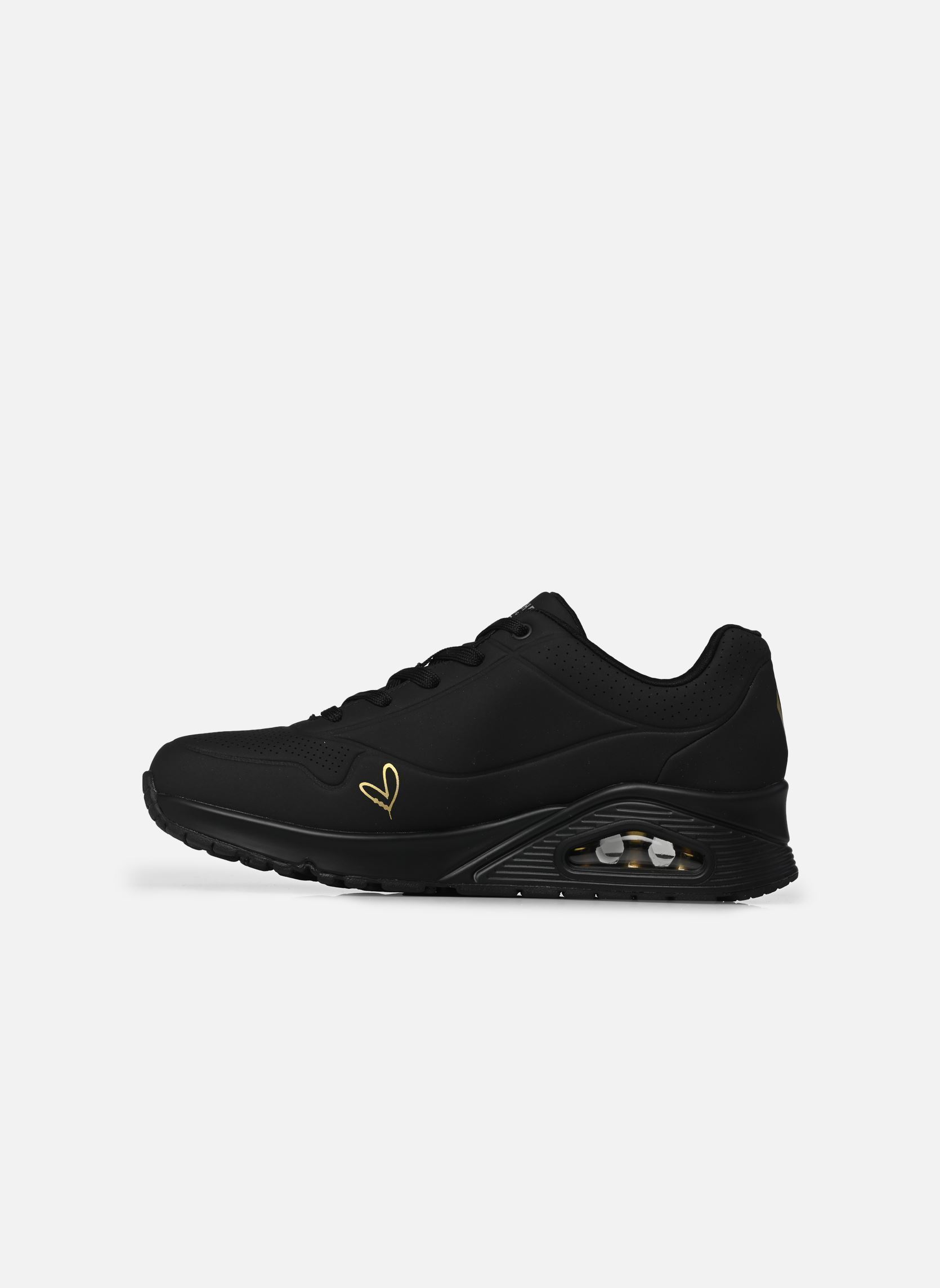 Sneakers Uno - Golden Heart Goldcrown donna nero Skechers Sneakers Uno - Golden Heart Goldcrown donna nero BKGD