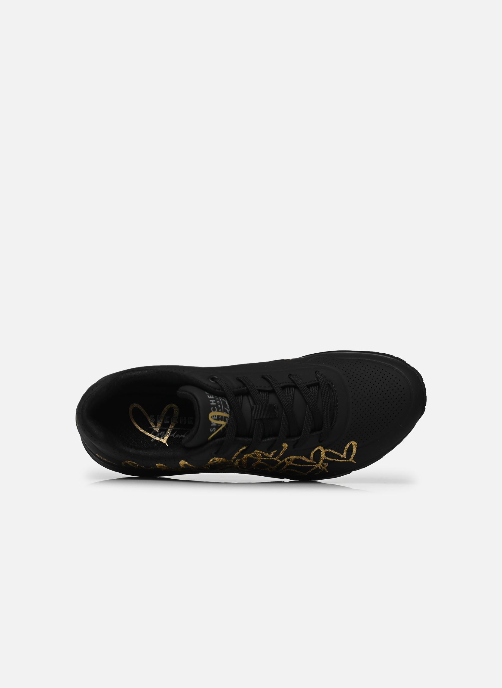 Sneakers Uno - Golden Heart Goldcrown donna nero Skechers Sneakers Uno - Golden Heart Goldcrown donna nero BKGD
