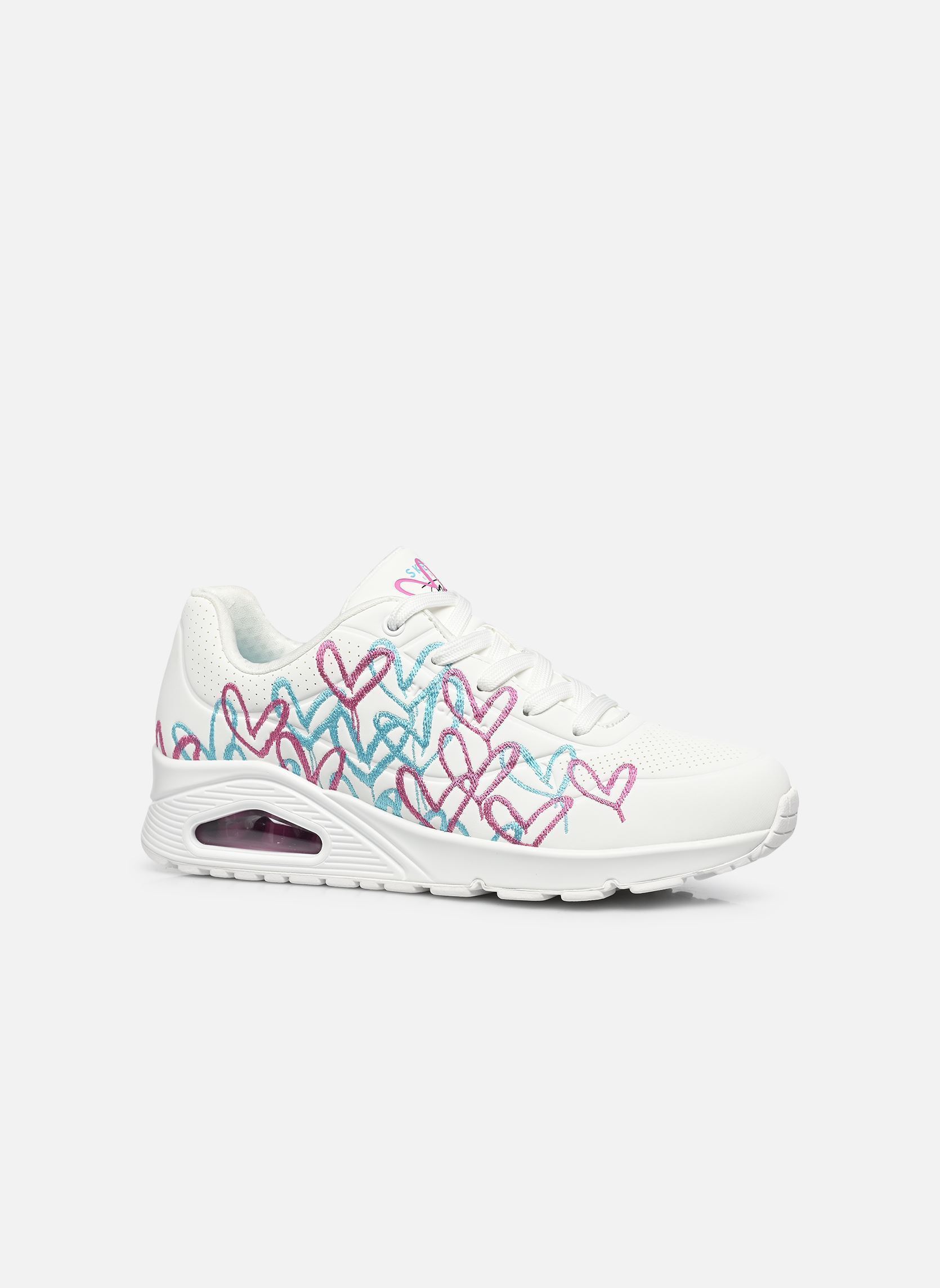 Sneakers Uno - Golden Heart Goldcrown dames wit Skechers Sneakers Uno - Golden Heart Goldcrown dames wit WPTQ