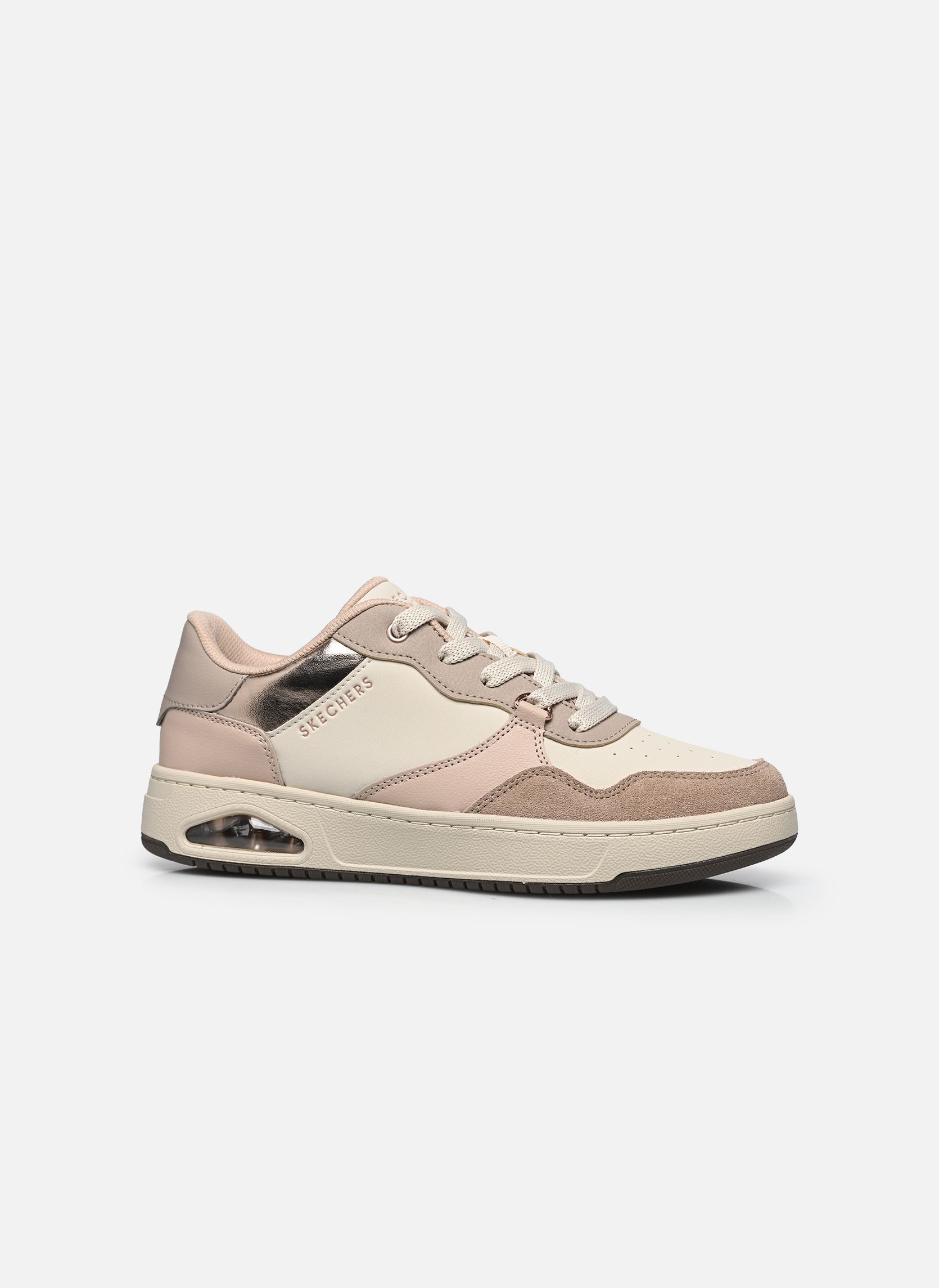 Baskets Uno Ctl - Subtle Shimmer femme marron Skechers Baskets Uno Ctl - Subtle Shimmer femme marron TPMT