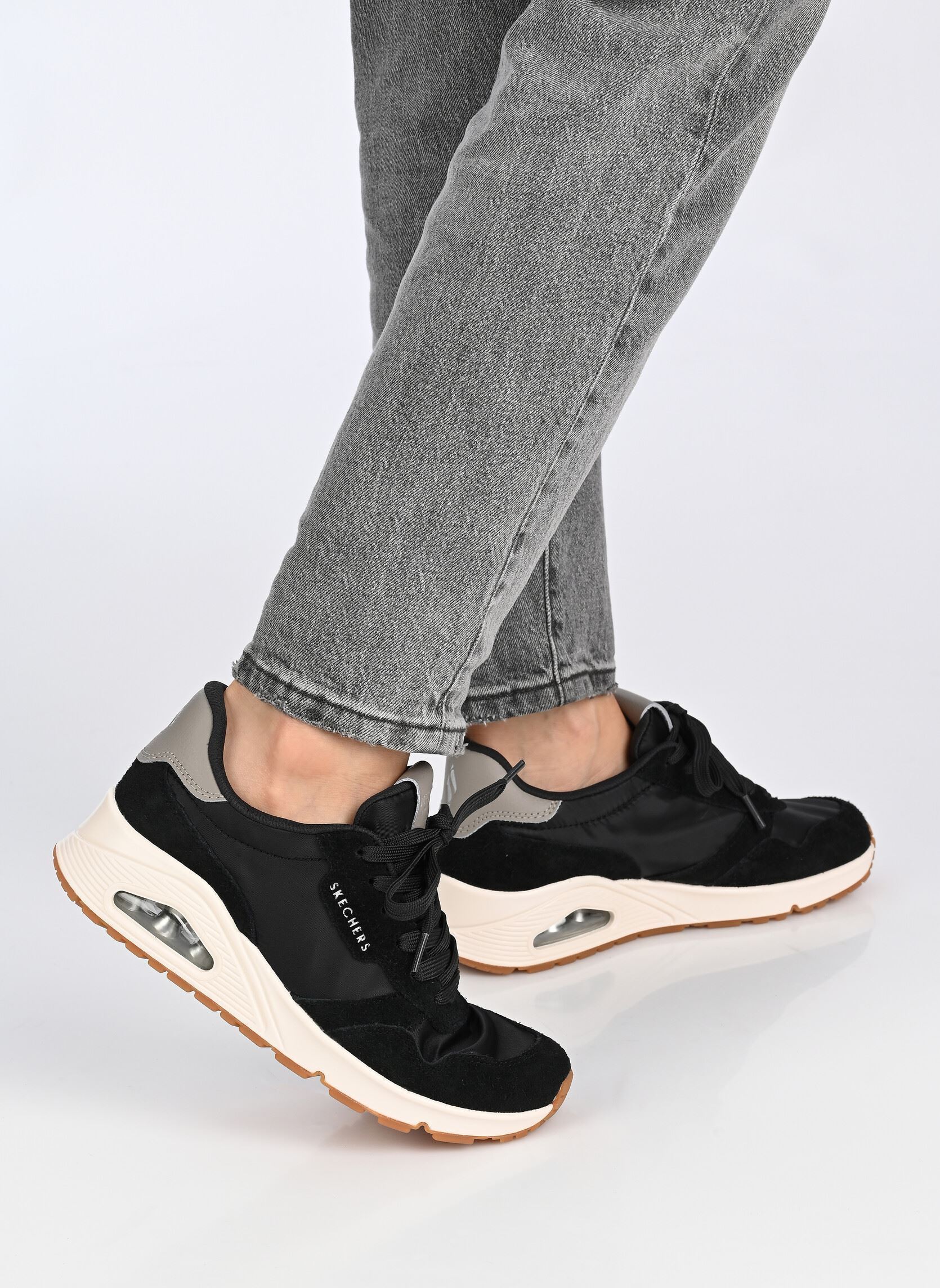 Baskets Uno-Vintage Dayz femme noir Skechers Baskets Uno-Vintage Dayz femme noir BLK