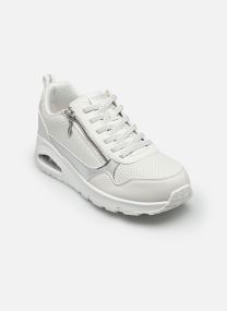 Sneakers Uno- Metallic Sliders dames wit Skechers Sneakers Uno- Metallic Sliders dames wit WHT
