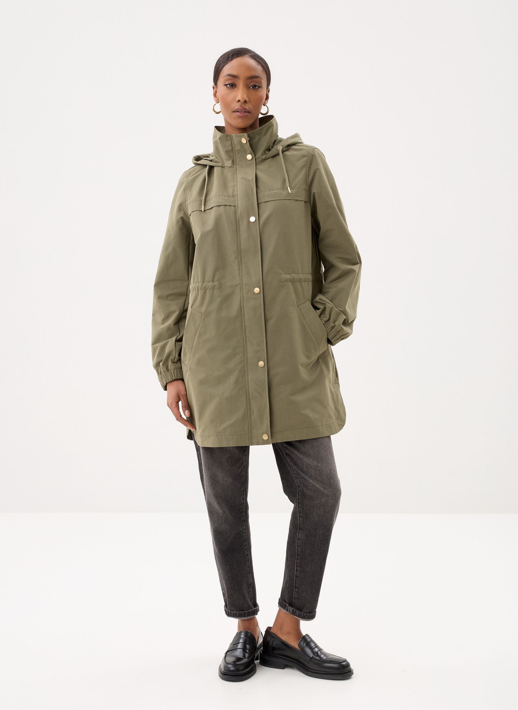 Parkas VESTA-PARKA femme vert Georgia Rose Parkas VESTA-PARKA femme vert Dusty Olive