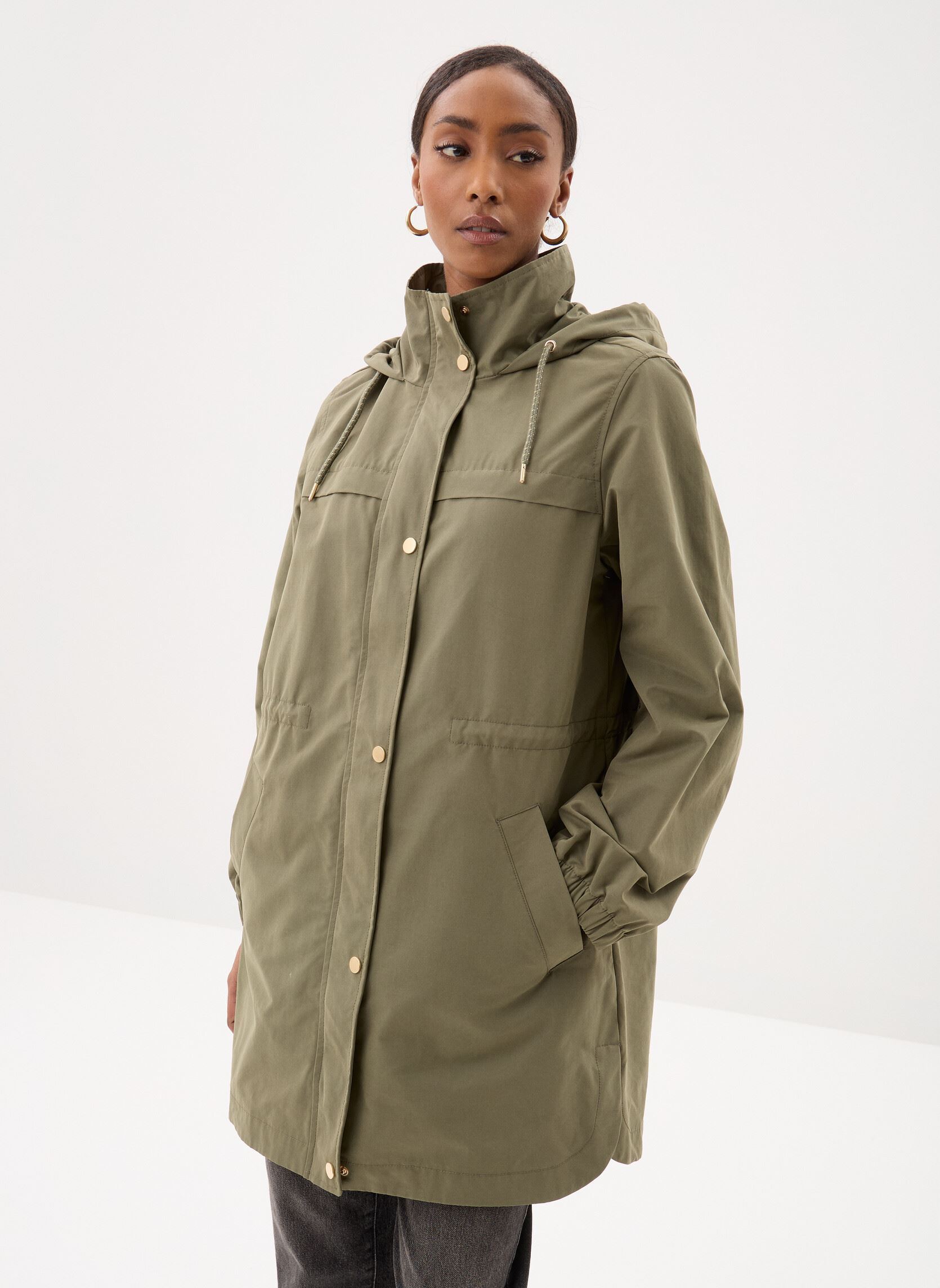 Parkas VESTA-PARKA femme vert Georgia Rose Parkas VESTA-PARKA femme vert Dusty Olive