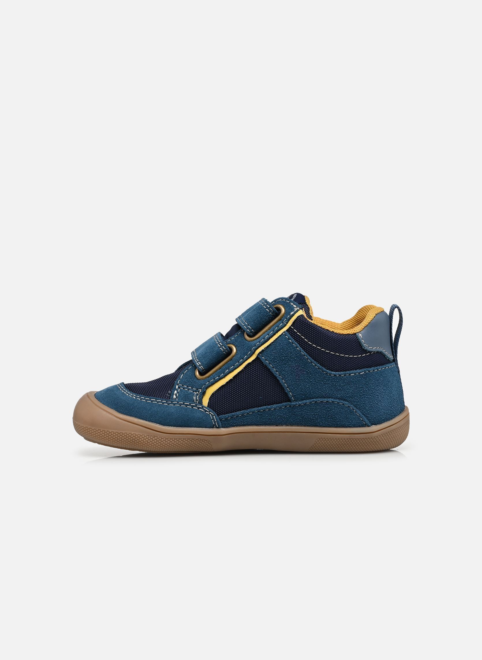 Niedrige Sneaker Kesy high wp. Barefoot jungen blau Naturino Niedrige Sneaker Kesy high wp. Barefoot jungen blau SUEDE/FABRIC LIN.SPINA STORM N