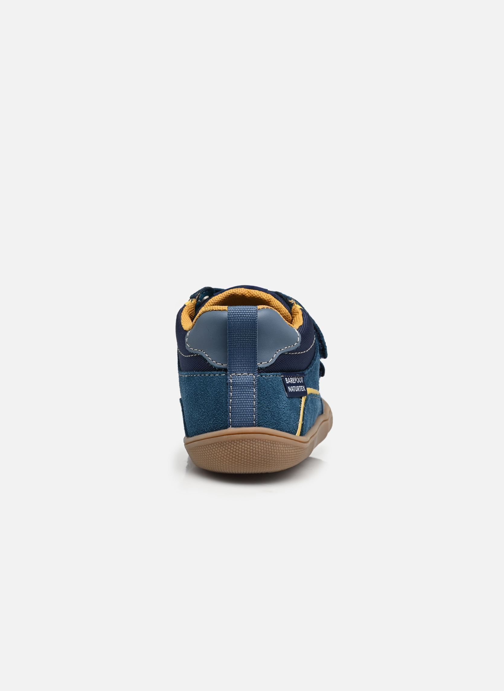 Niedrige Sneaker Kesy high wp. Barefoot jungen blau Naturino Niedrige Sneaker Kesy high wp. Barefoot jungen blau SUEDE/FABRIC LIN.SPINA STORM N