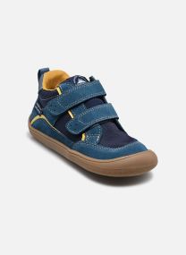 Niedrige Sneaker Kesy high wp. Barefoot jungen blau Naturino Niedrige Sneaker Kesy high wp. Barefoot jungen blau SUEDE/FABRIC LIN.SPINA STORM N