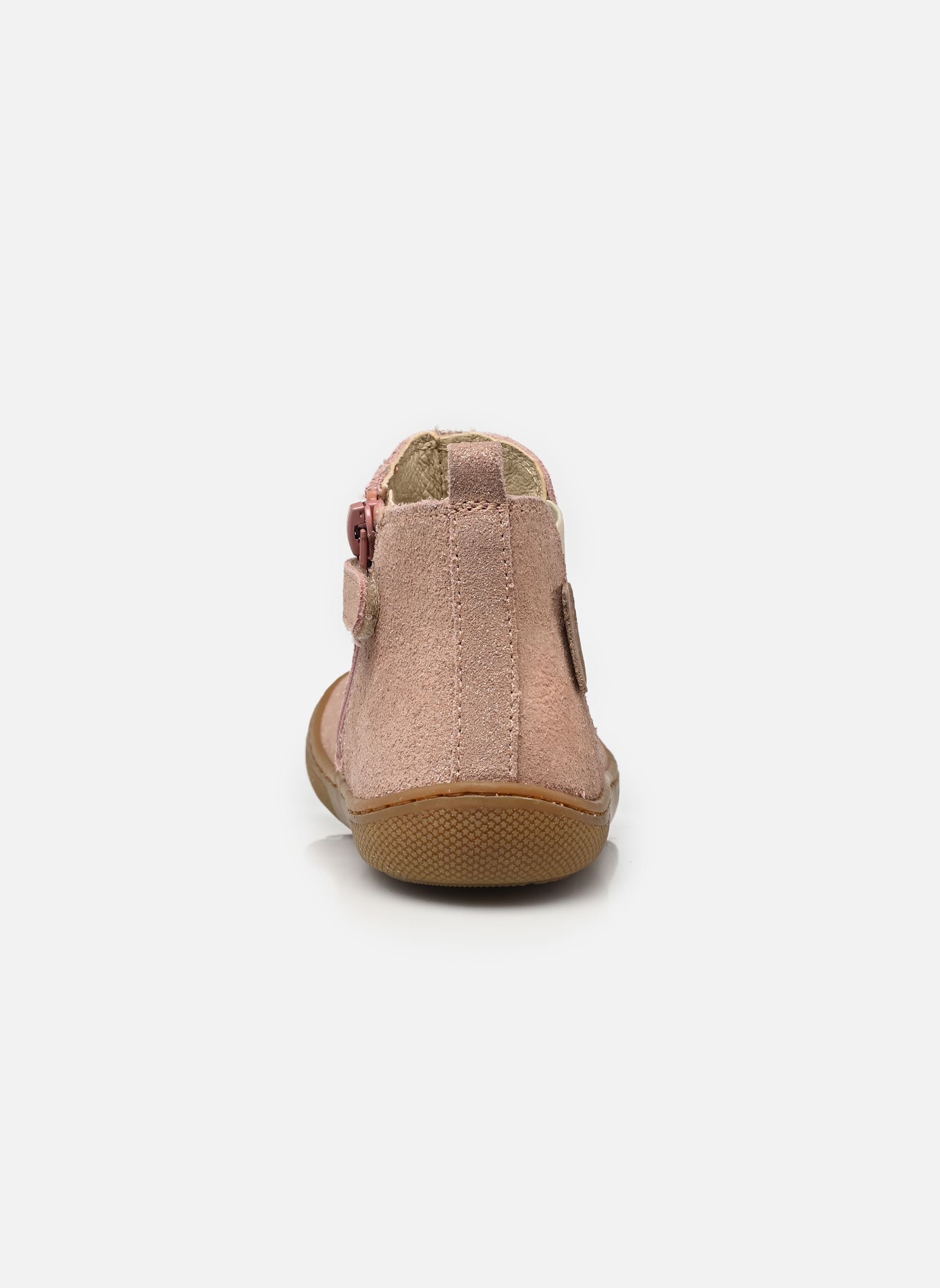 Stiefeletten / Ankle Boots Glitty Barefoot mädchen rosa Naturino Stiefeletten / Ankle Boots Glitty Barefoot mädchen rosa SUEDE GLITTER PHARD