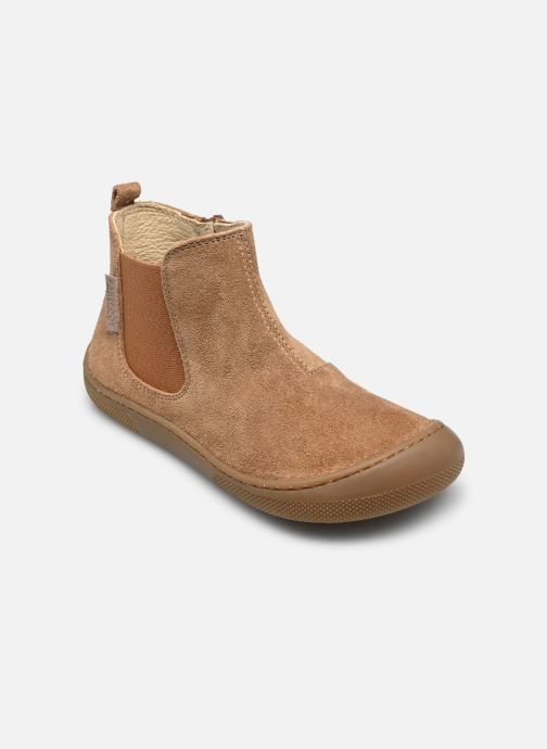 Naturino Enkellaarsjes Glitty Barefoot bruin