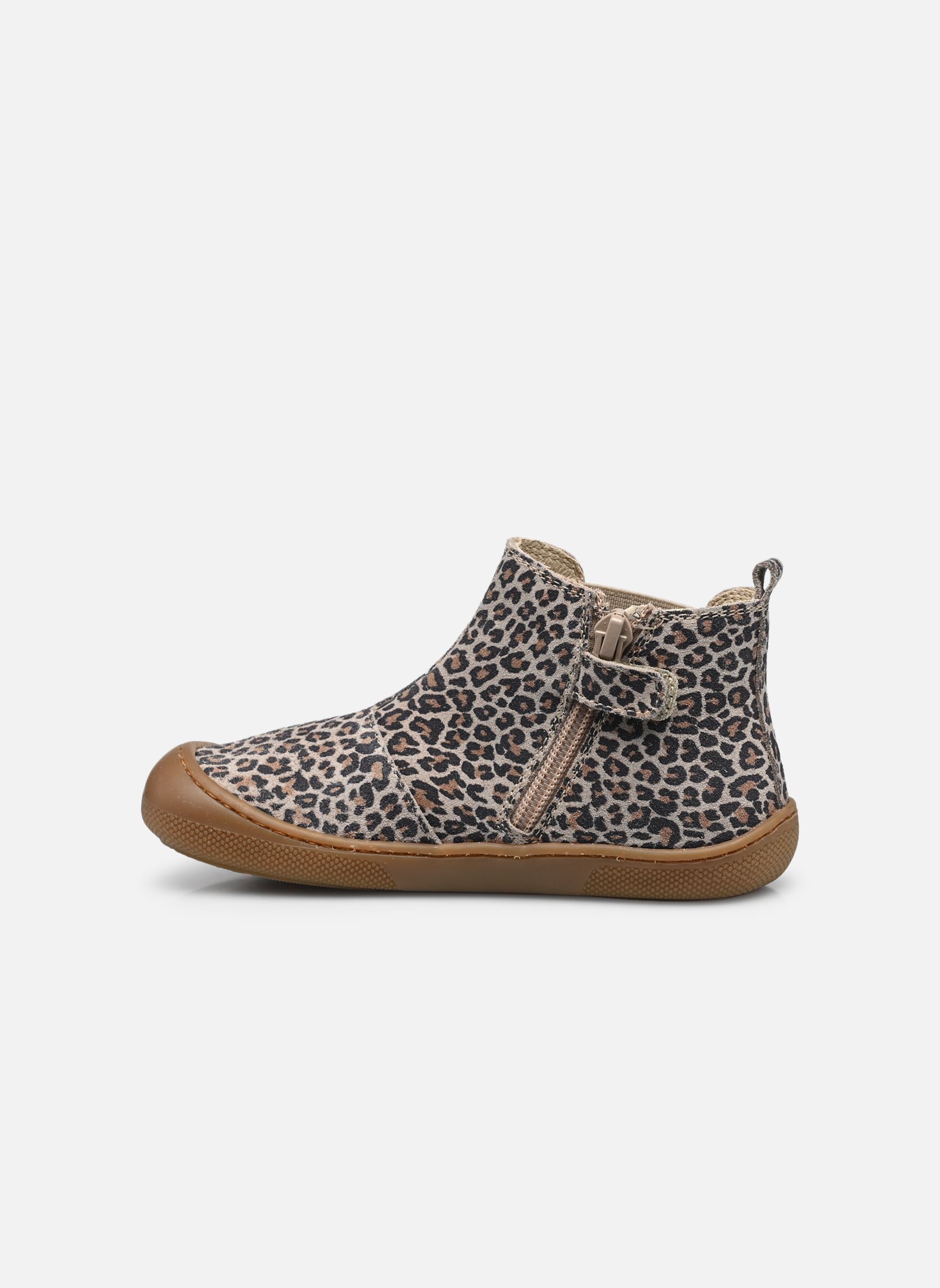Bottines Glitty Barefoot fille marron Naturino Bottines Glitty Barefoot fille marron JAGUAR TAUPE