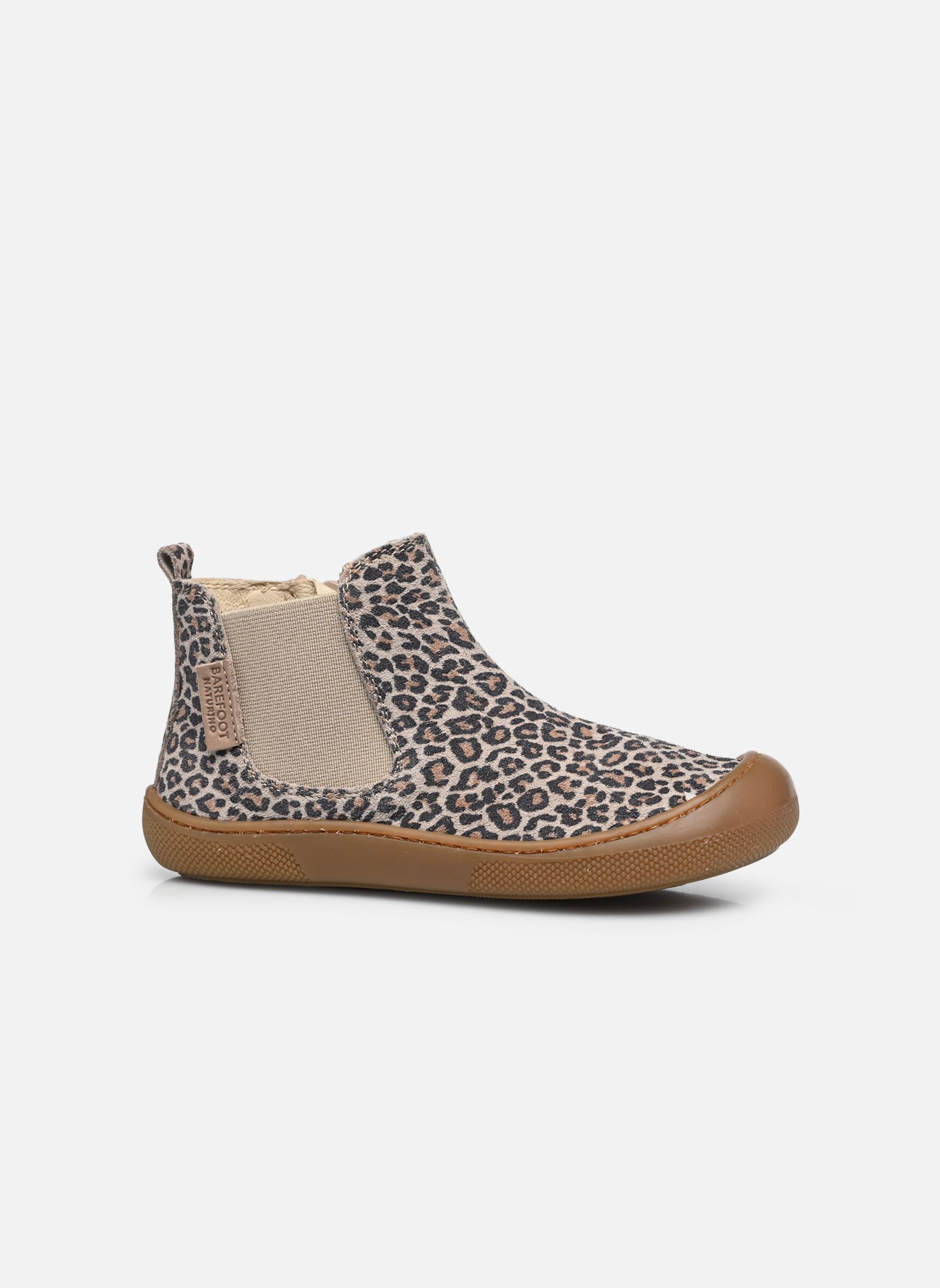 Bottines Glitty Barefoot fille marron Naturino Bottines Glitty Barefoot fille marron JAGUAR TAUPE