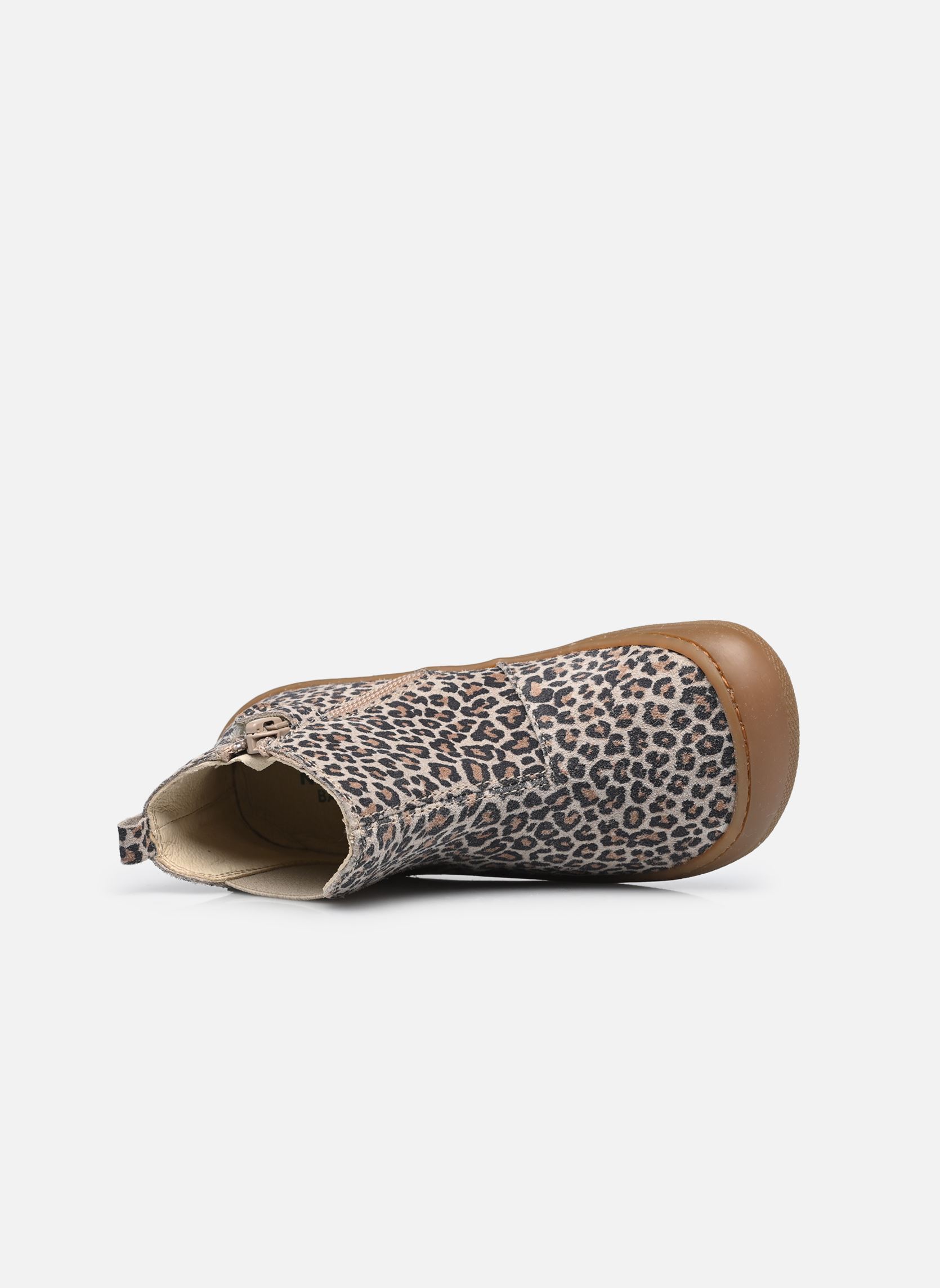 Bottines Glitty Barefoot fille marron Naturino Bottines Glitty Barefoot fille marron JAGUAR TAUPE