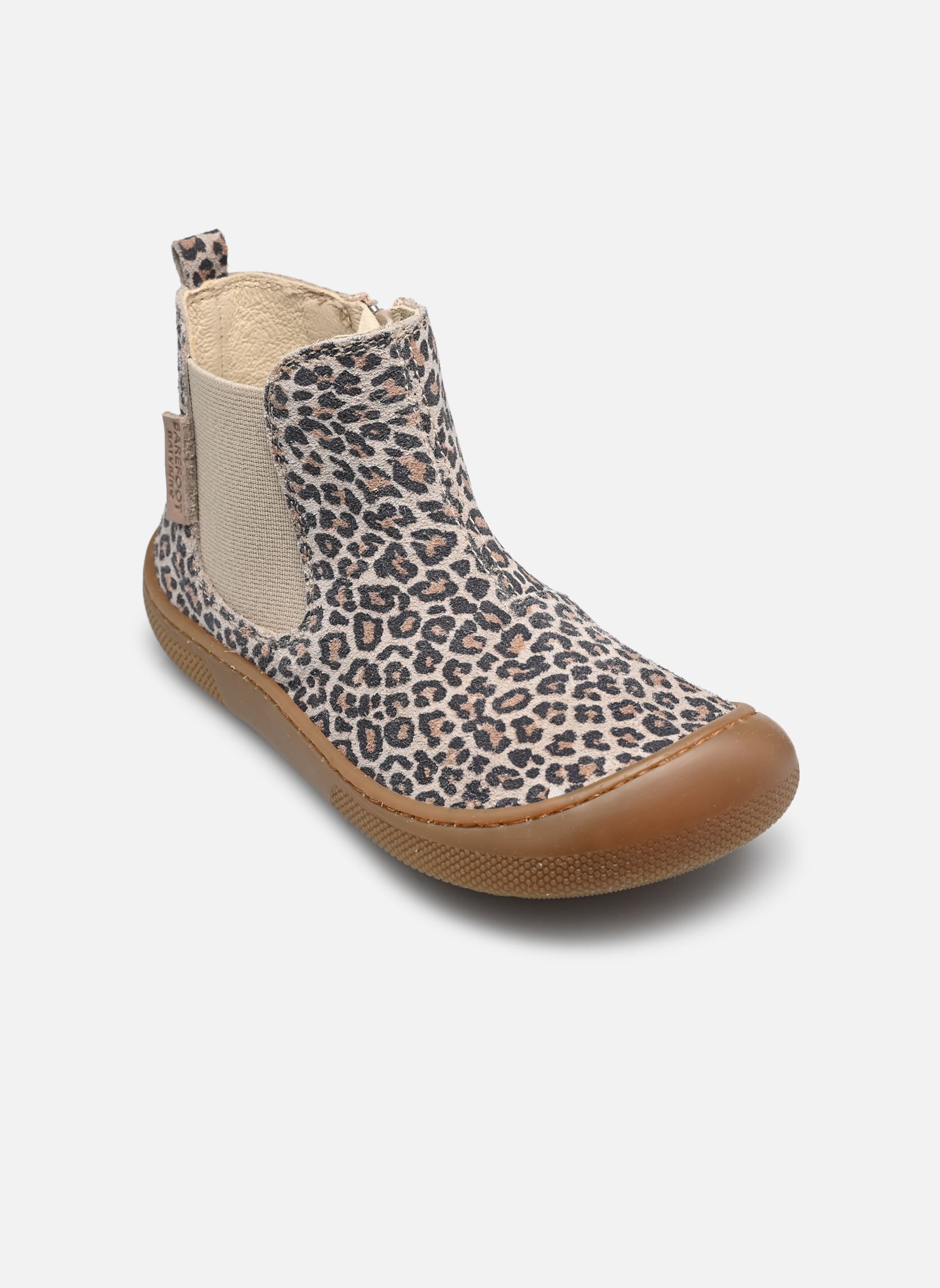 Bottines Glitty Barefoot fille marron Naturino Bottines Glitty Barefoot fille marron JAGUAR TAUPE