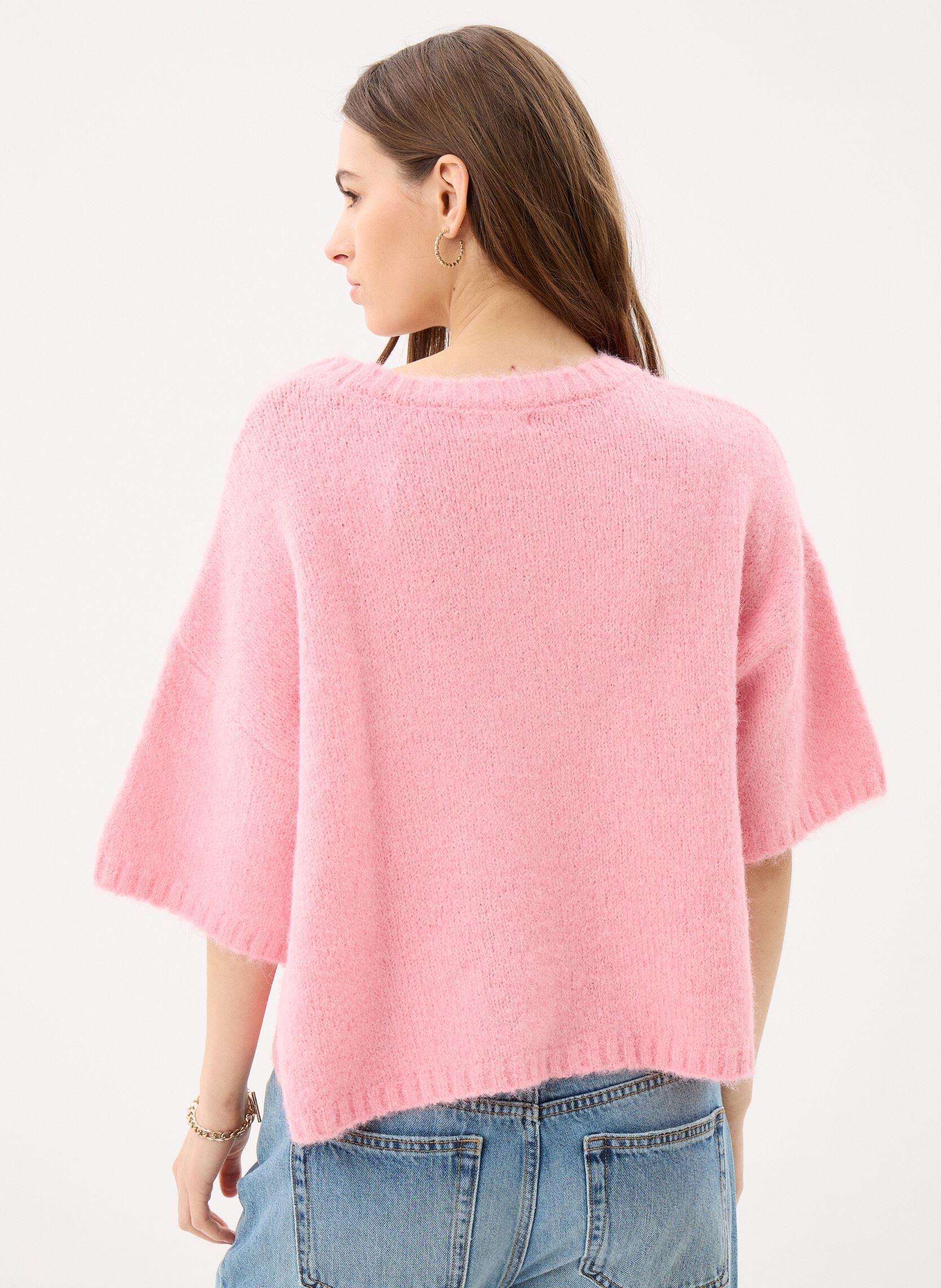 Pulls MANIA femme rose MADE BY Pulls MANIA femme rose Begonia Pink