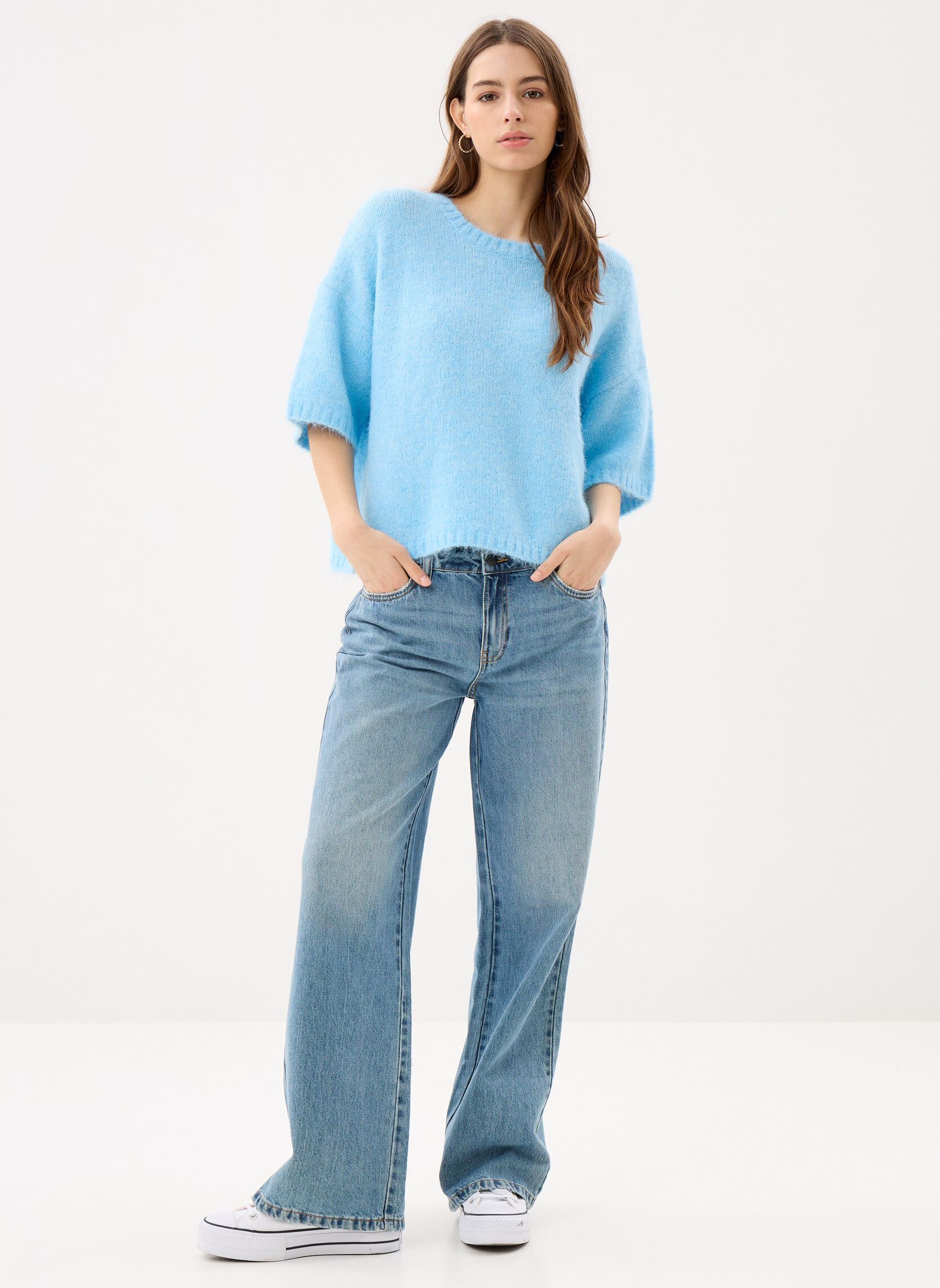Pulls MANIA femme bleu MADE BY Pulls MANIA femme bleu Clear Sky