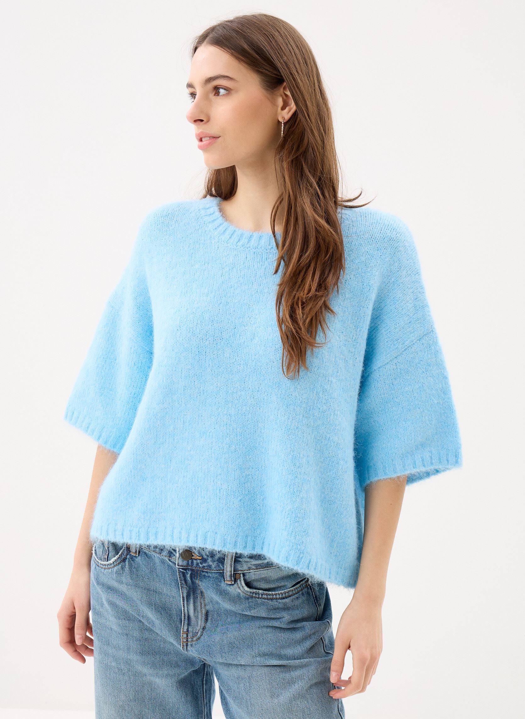 Pulls MANIA femme bleu MADE BY Pulls MANIA femme bleu Clear Sky