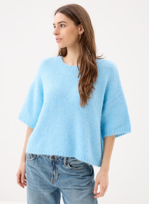 MADE BY Pulls MANIA femme bleu