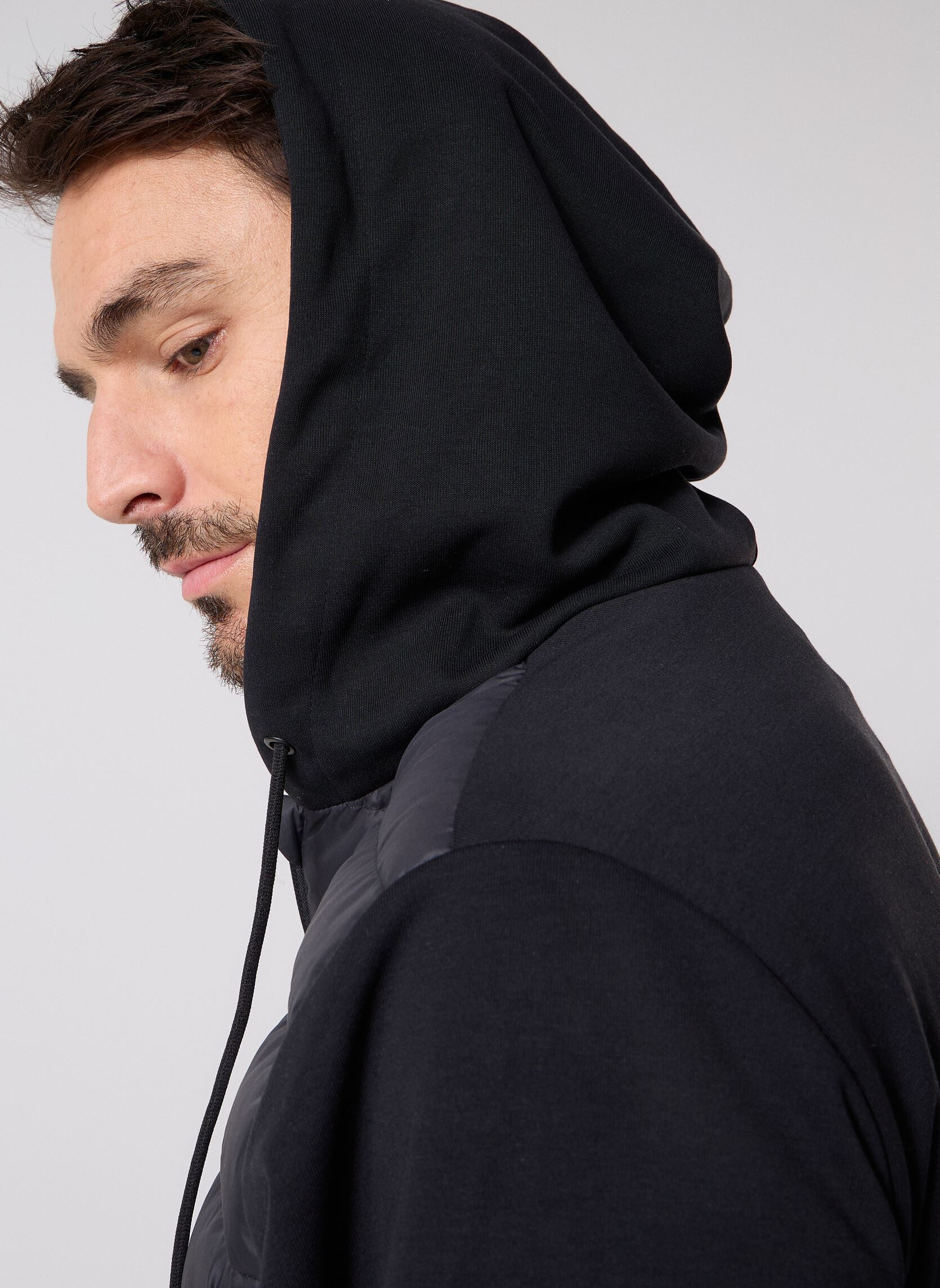 Vestes ESS LD HYB HD J homme noir adidas sportswear Vestes ESS LD HYB HD J homme noir BLACK