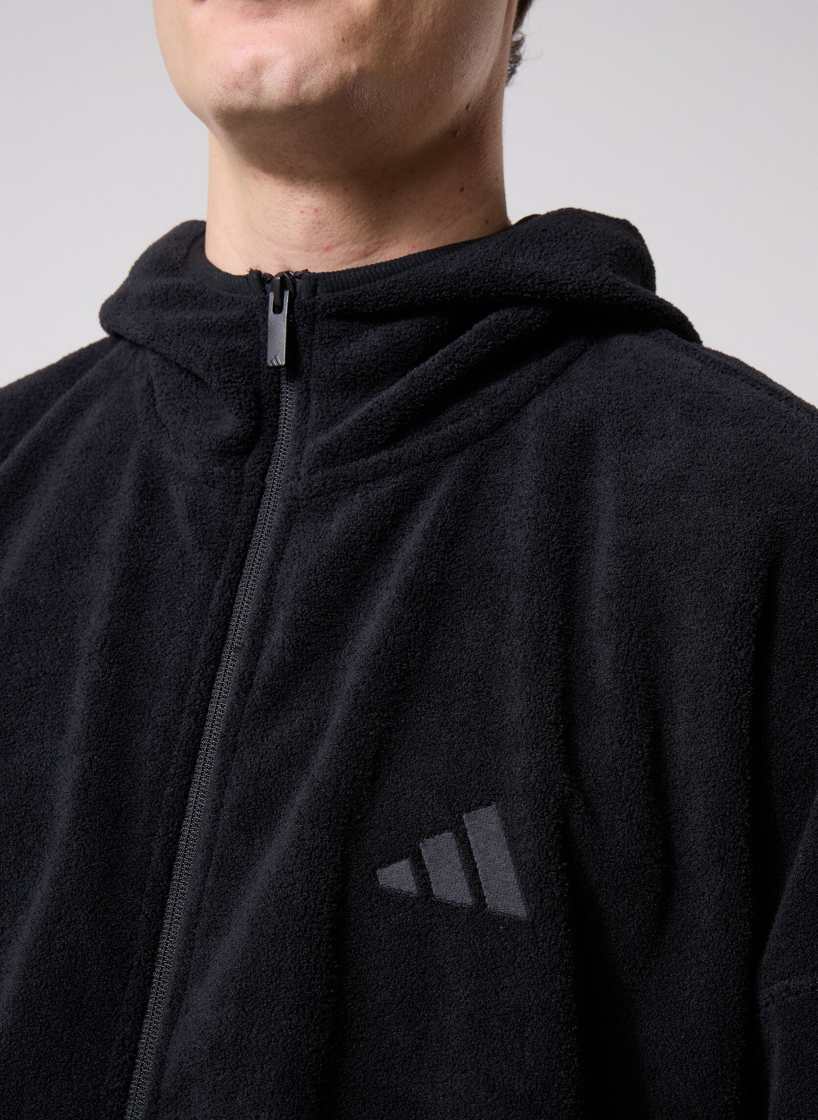 Sweaters met rits M FI SL SHRP FZ heren zwart adidas sportswear Sweaters met rits M FI SL SHRP FZ heren zwart Black