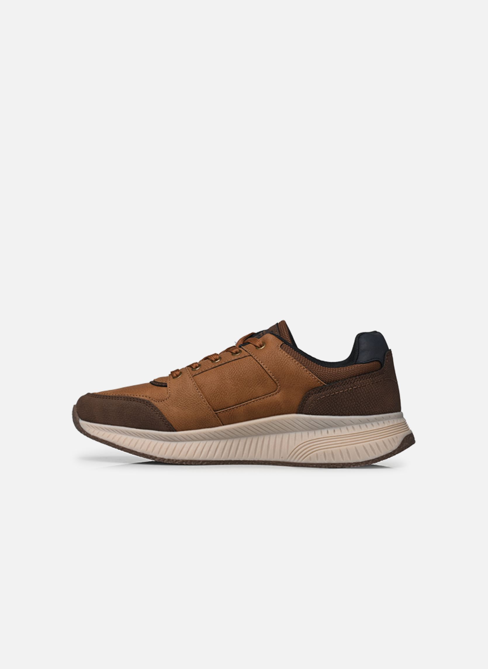 Lage sneakers Basket THURO heren bruin MADE BY Lage sneakers Basket THURO heren bruin COGNAC