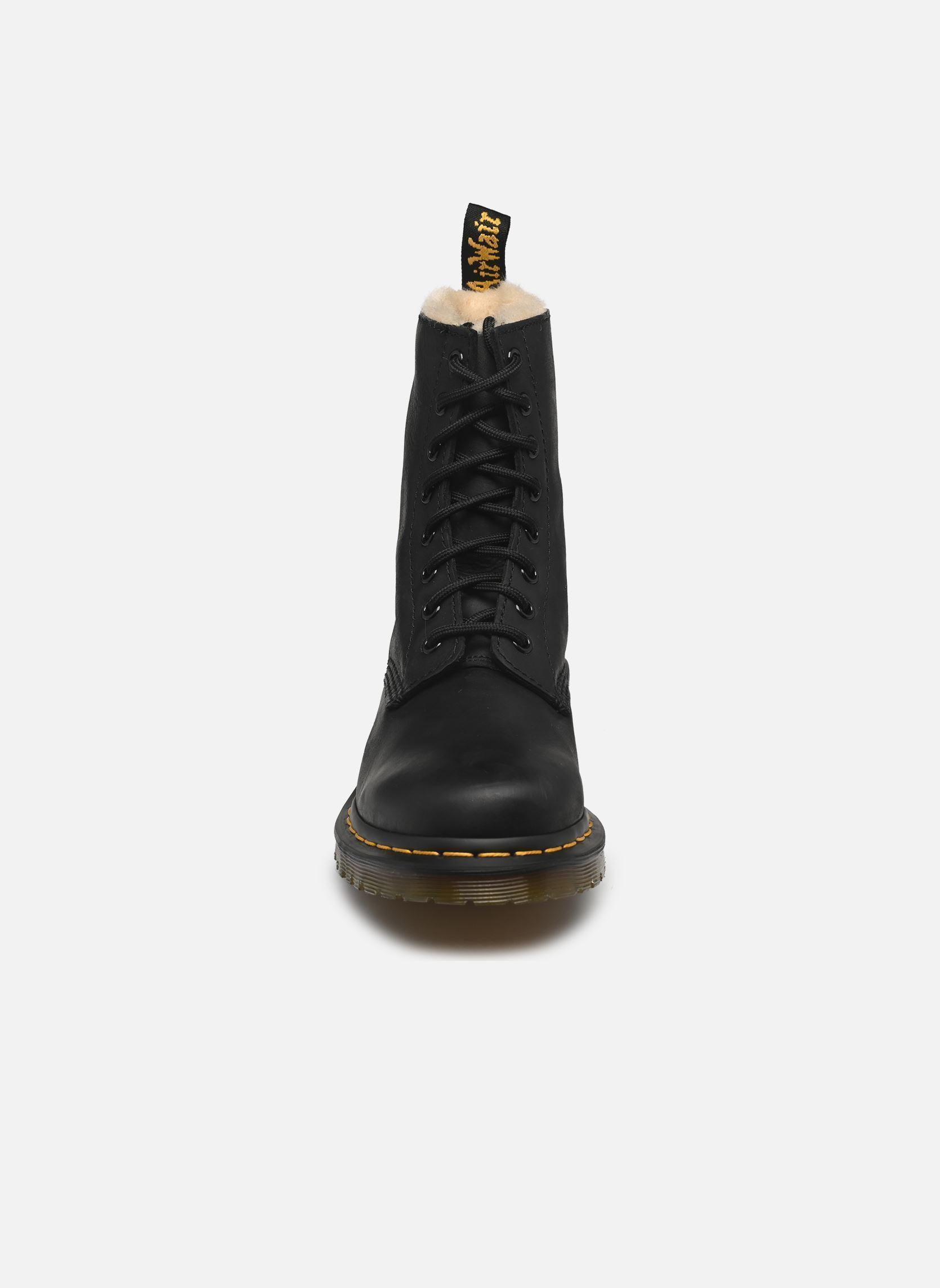 Bottines à lacets 1460 Serena femme noir Dr. Martens Bottines à lacets 1460 Serena femme noir BLACK BURNISHED WYOMING