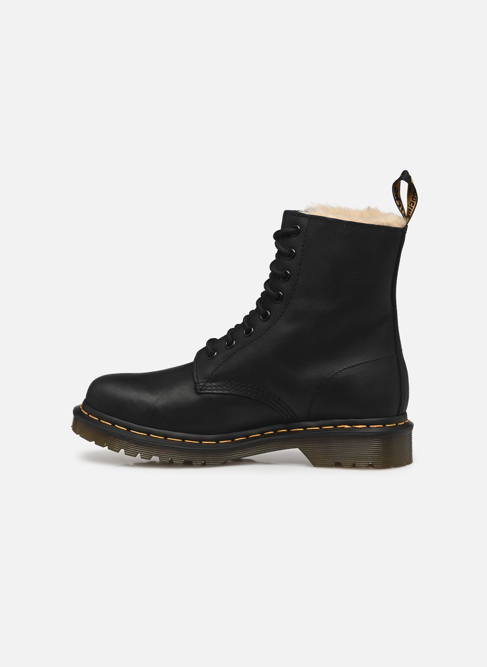 Bottines à lacets 1460 Serena femme noir Dr. Martens Bottines à lacets 1460 Serena femme noir BLACK BURNISHED WYOMING