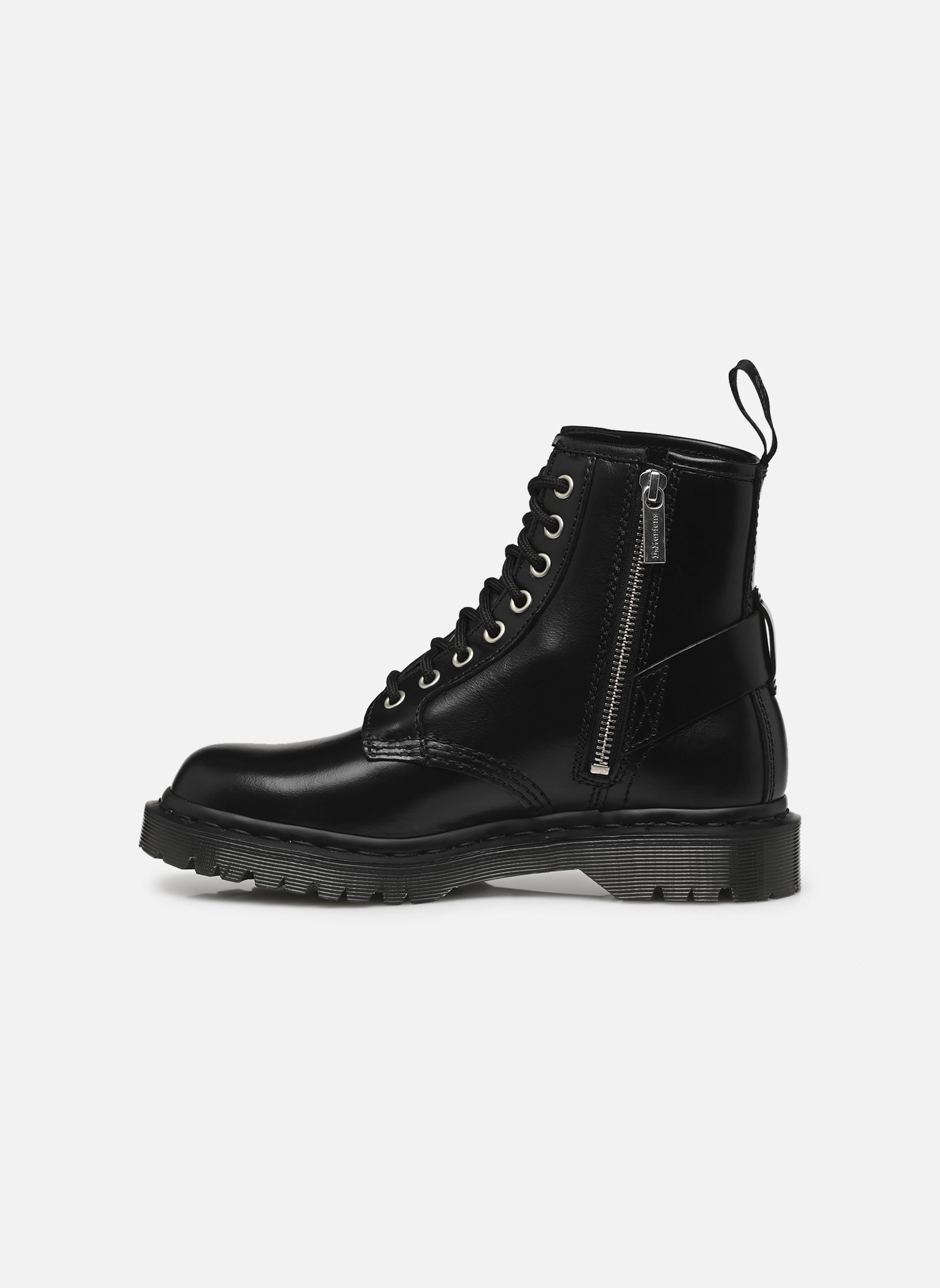 Bottines et boots 1460 Harness femme noir Dr. Martens Bottines et boots 1460 Harness femme noir BLACK ANALINE