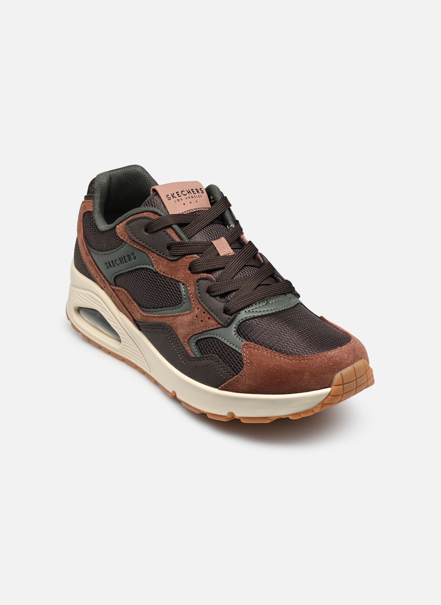 Baskets Skechers Uno-Livin' On Air pour  Homme - 183054/BRGR