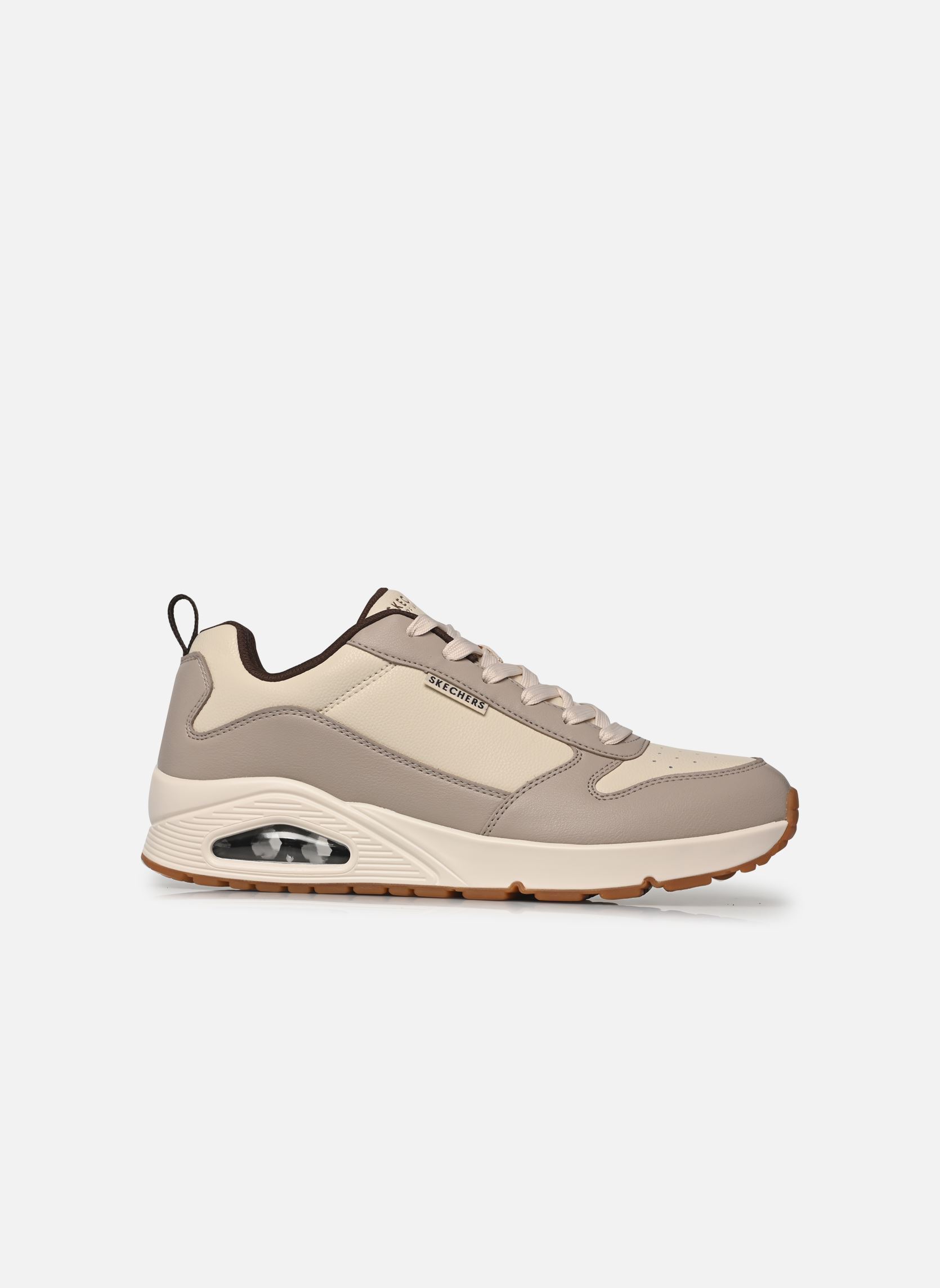 Baskets Uno - Alder homme beige Skechers Baskets Uno - Alder homme beige NTBR