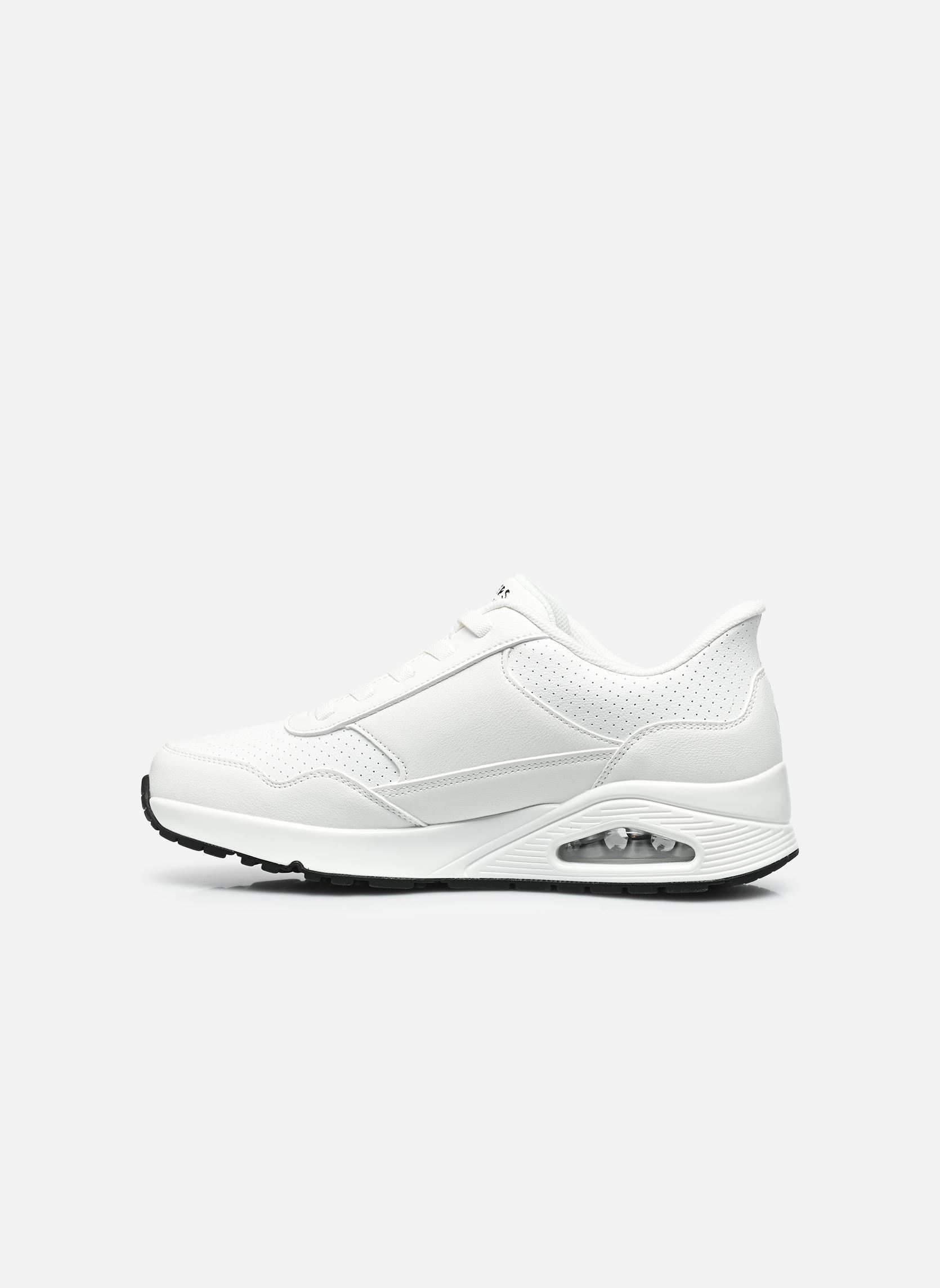 Lage sneakers SLIP-INS - Uno-Banksia Luxe heren wit Skechers Lage sneakers SLIP-INS - Uno-Banksia Luxe heren wit WHT