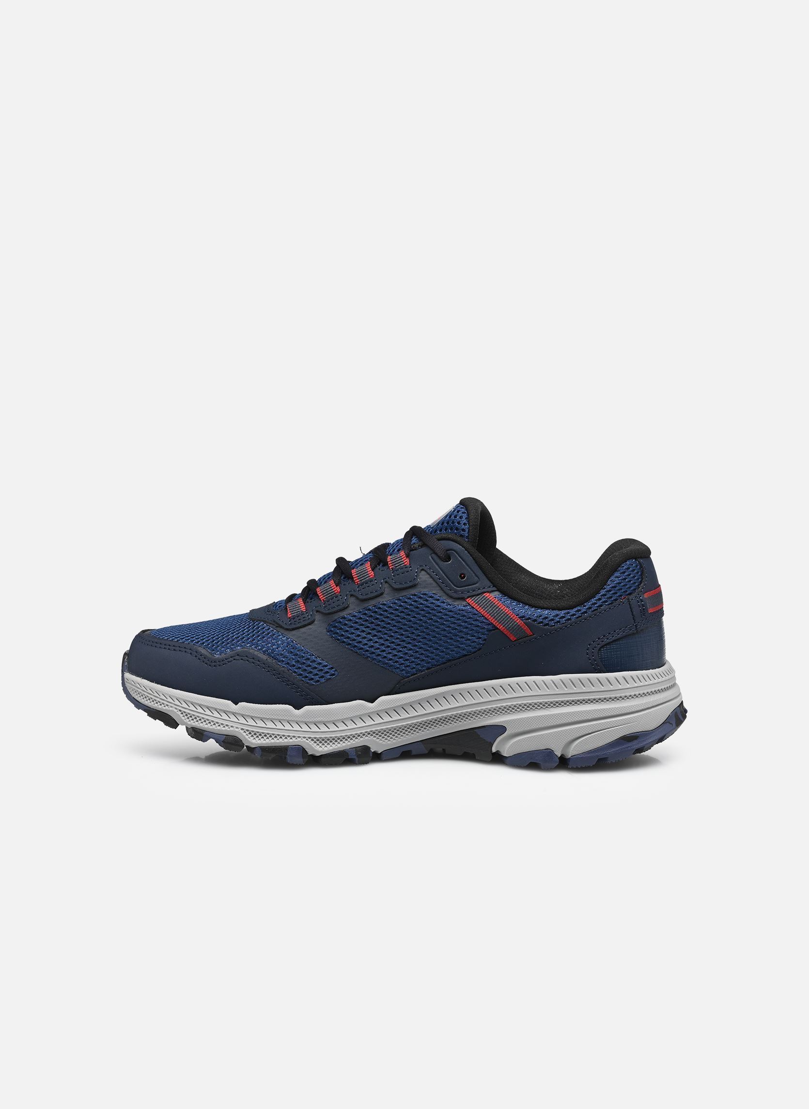 Sneakers Trail Air Mesh Lace Up W/ Lea heren blauw Skechers Sneakers Trail Air Mesh Lace Up W/ Lea heren blauw NVRD