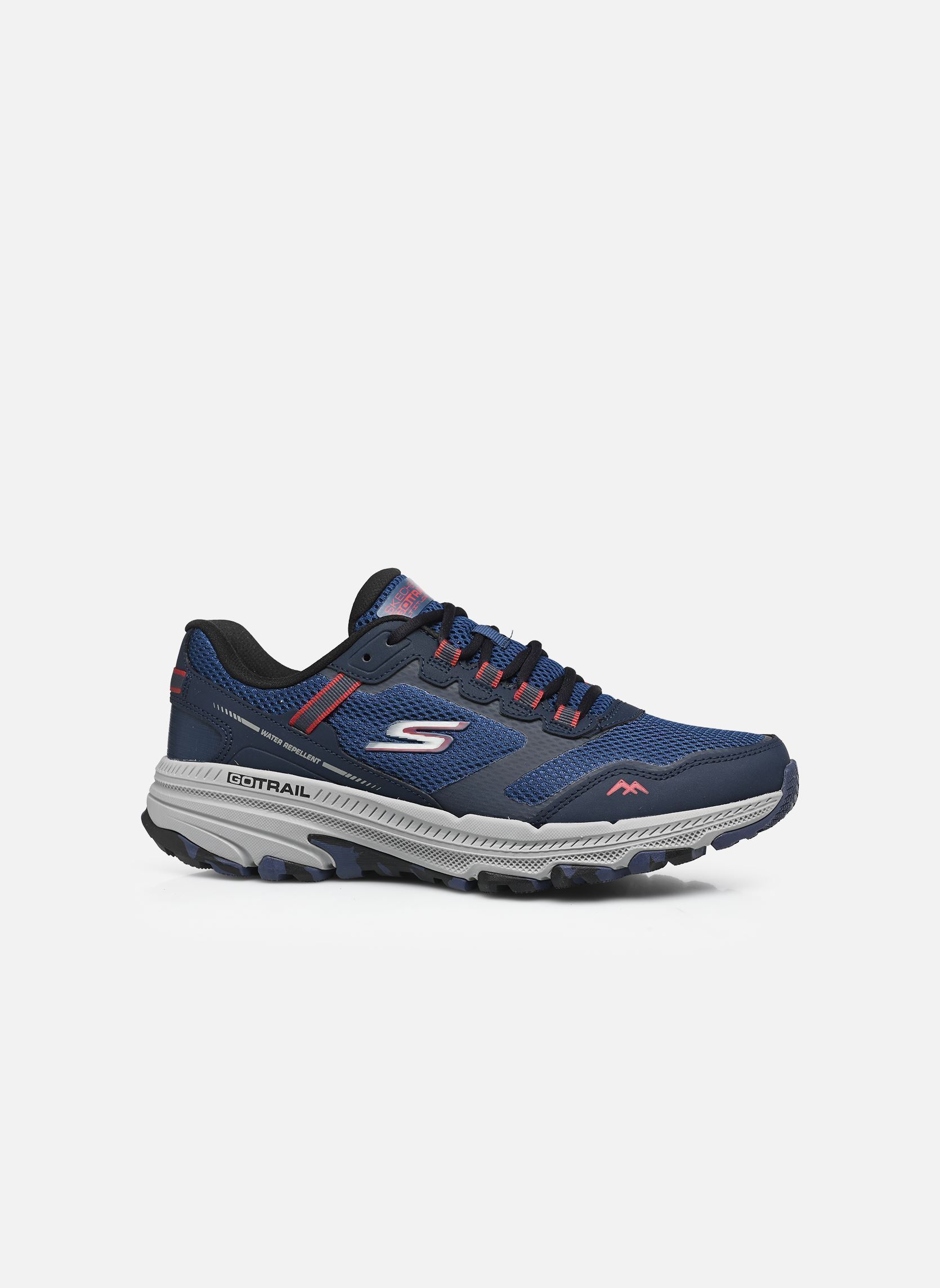 Sneakers Trail Air Mesh Lace Up W/ Lea heren blauw Skechers Sneakers Trail Air Mesh Lace Up W/ Lea heren blauw NVRD